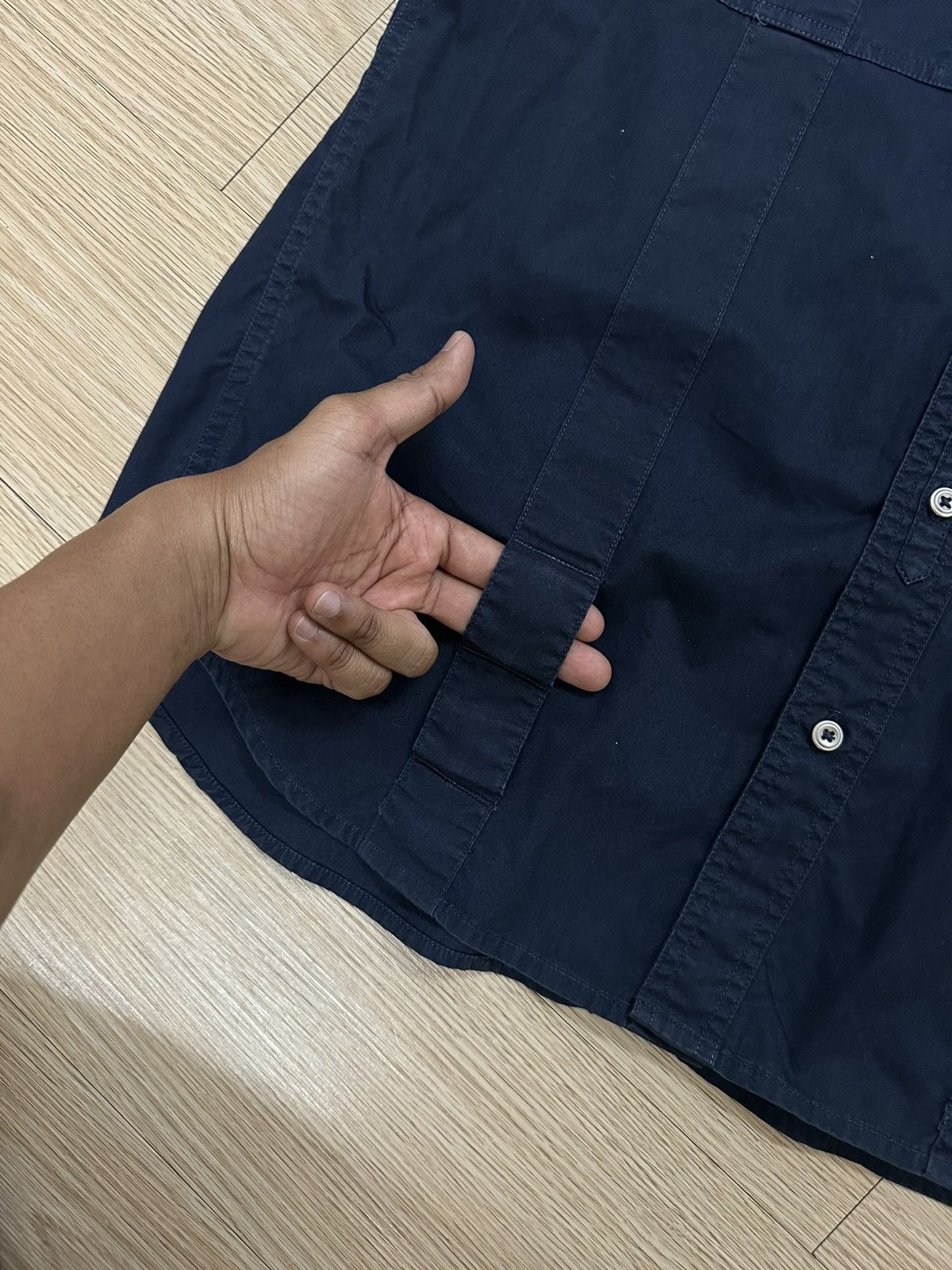 Armani Exchange × Beauty Beast Rare And Beautiful Armani Exchange Double Pocket Work Shirt Size US XL / EU 56 / 4 - 8 Thumbnail