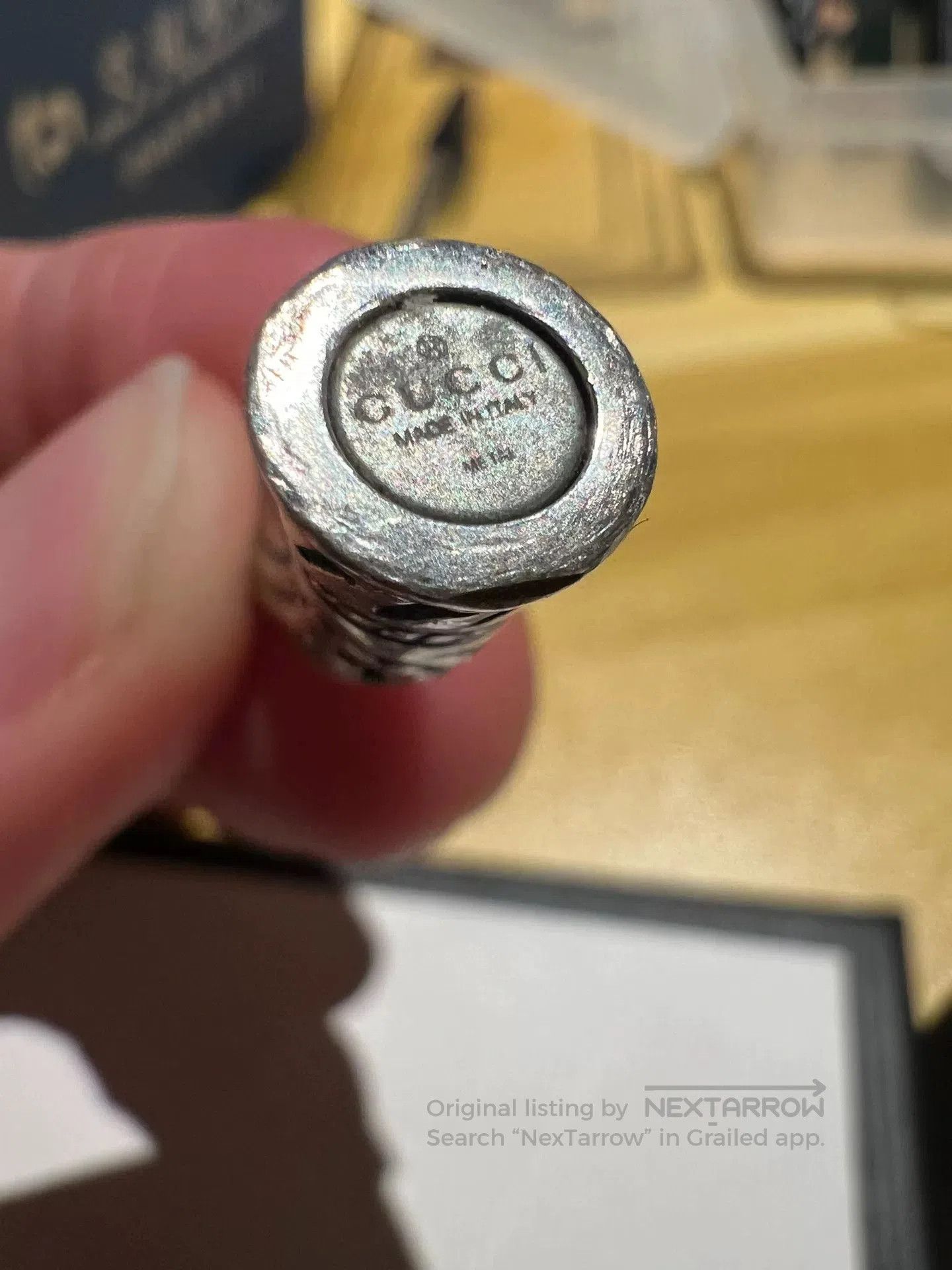 Gucci Gucci Archive Silver Nose Ring. Size ONE SIZE - 4 Thumbnail