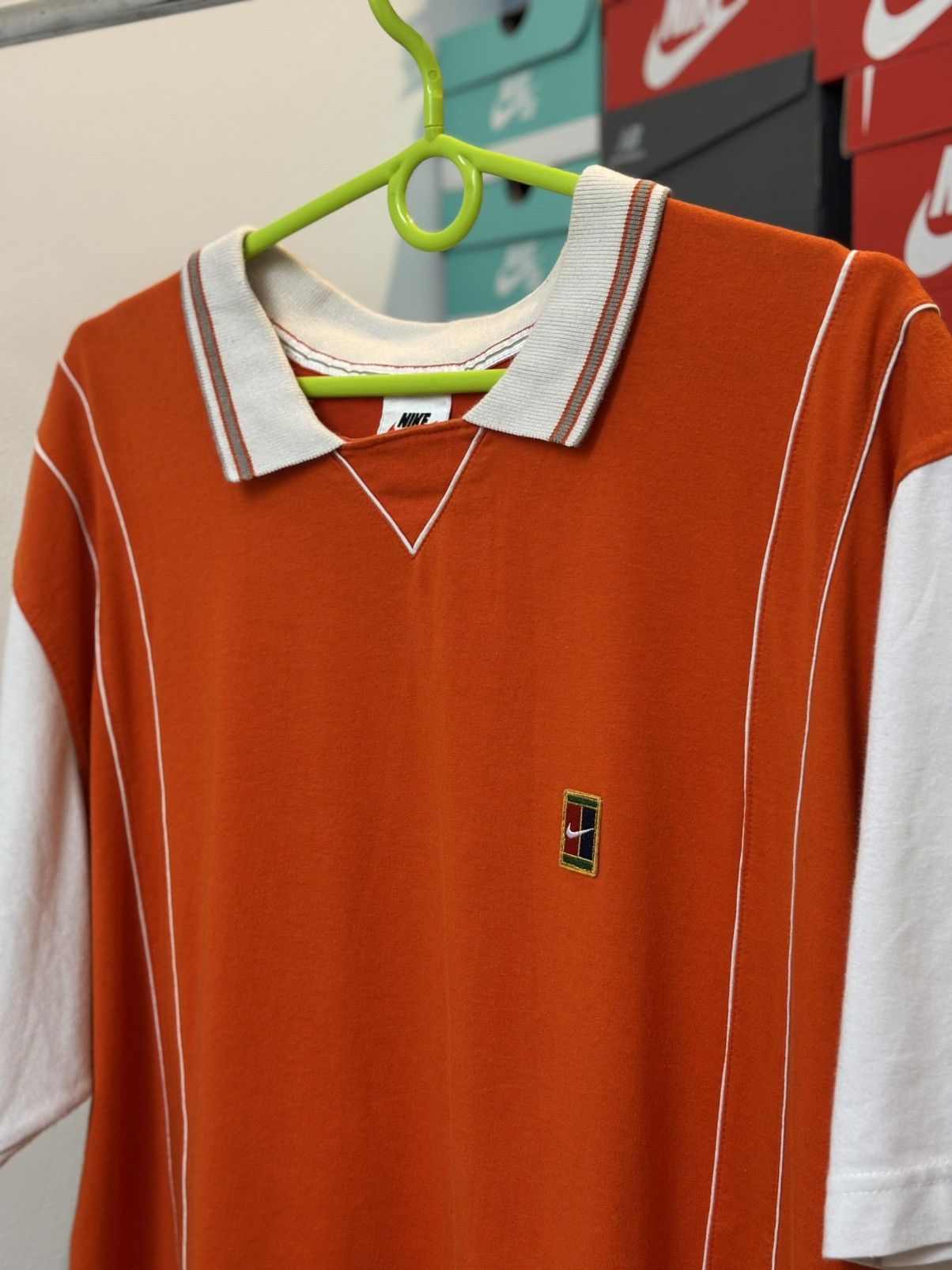 Nike Vintage Nike Polo T-Shirt (M) Size US M / EU 48-50 / 2 - 1 Thumbnail