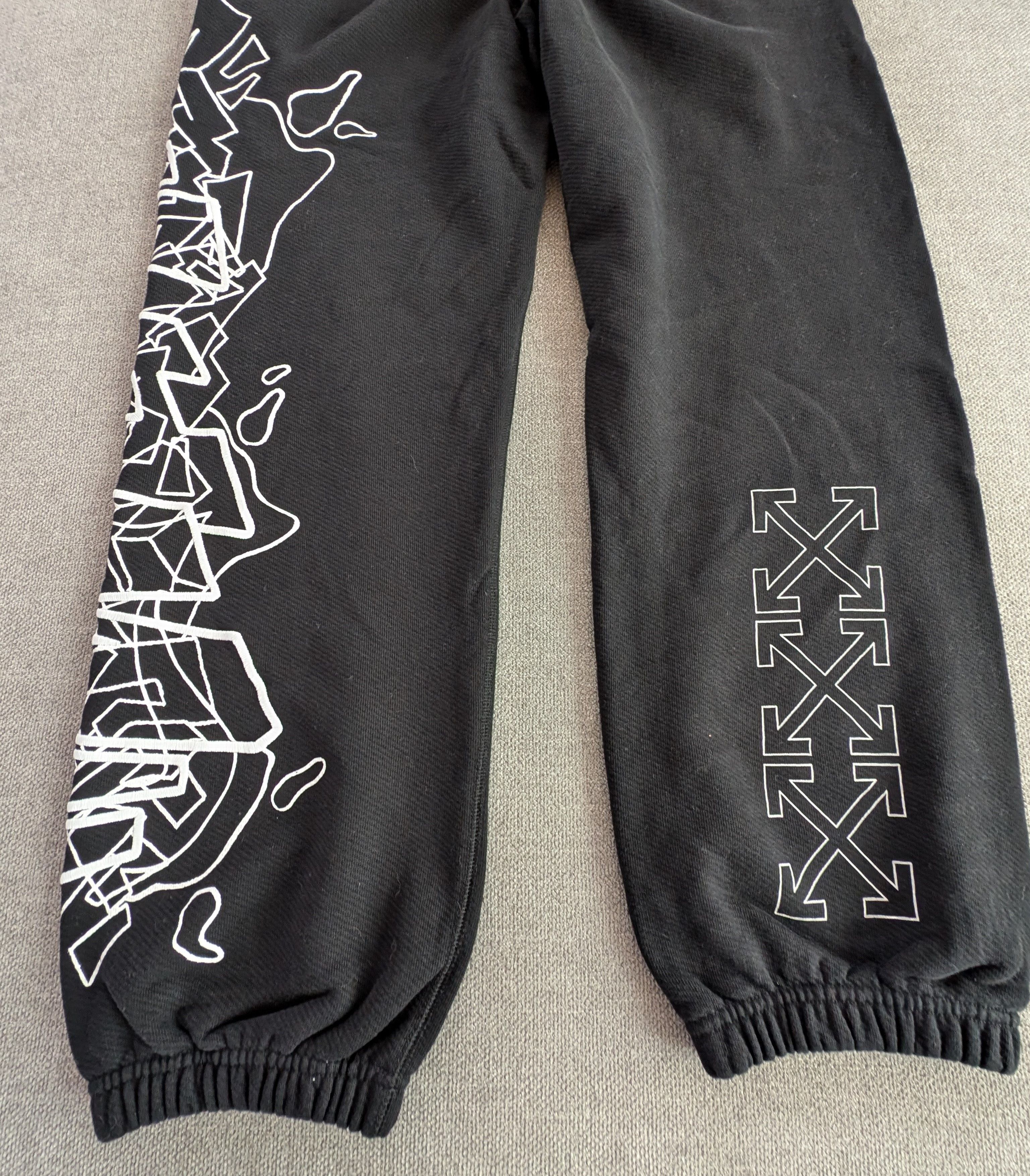 Off-White × Virgil Abloh Off-White Layered Graffiti pant Size US 33 - 1 Thumbnail