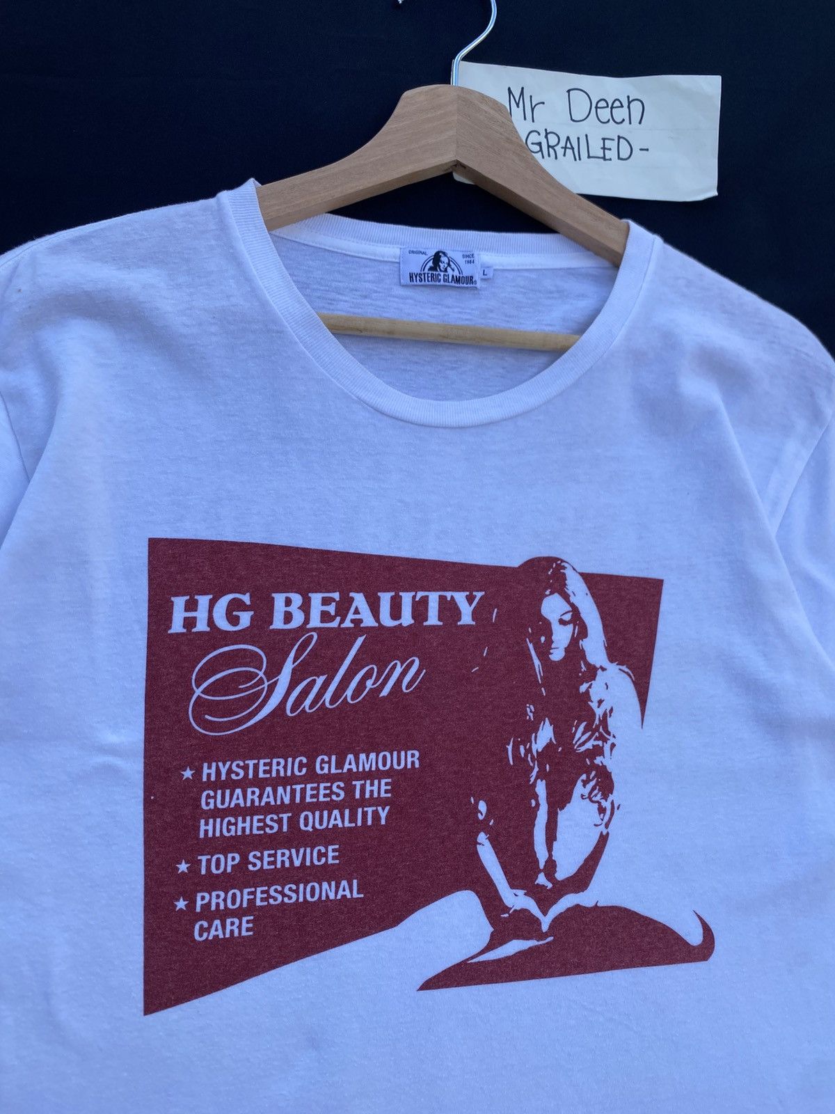 Hysteric Glamour Rare Hysteric Glamour Beauty Salon Tshirt Size US M / EU 48-50 / 2 - 7 Thumbnail