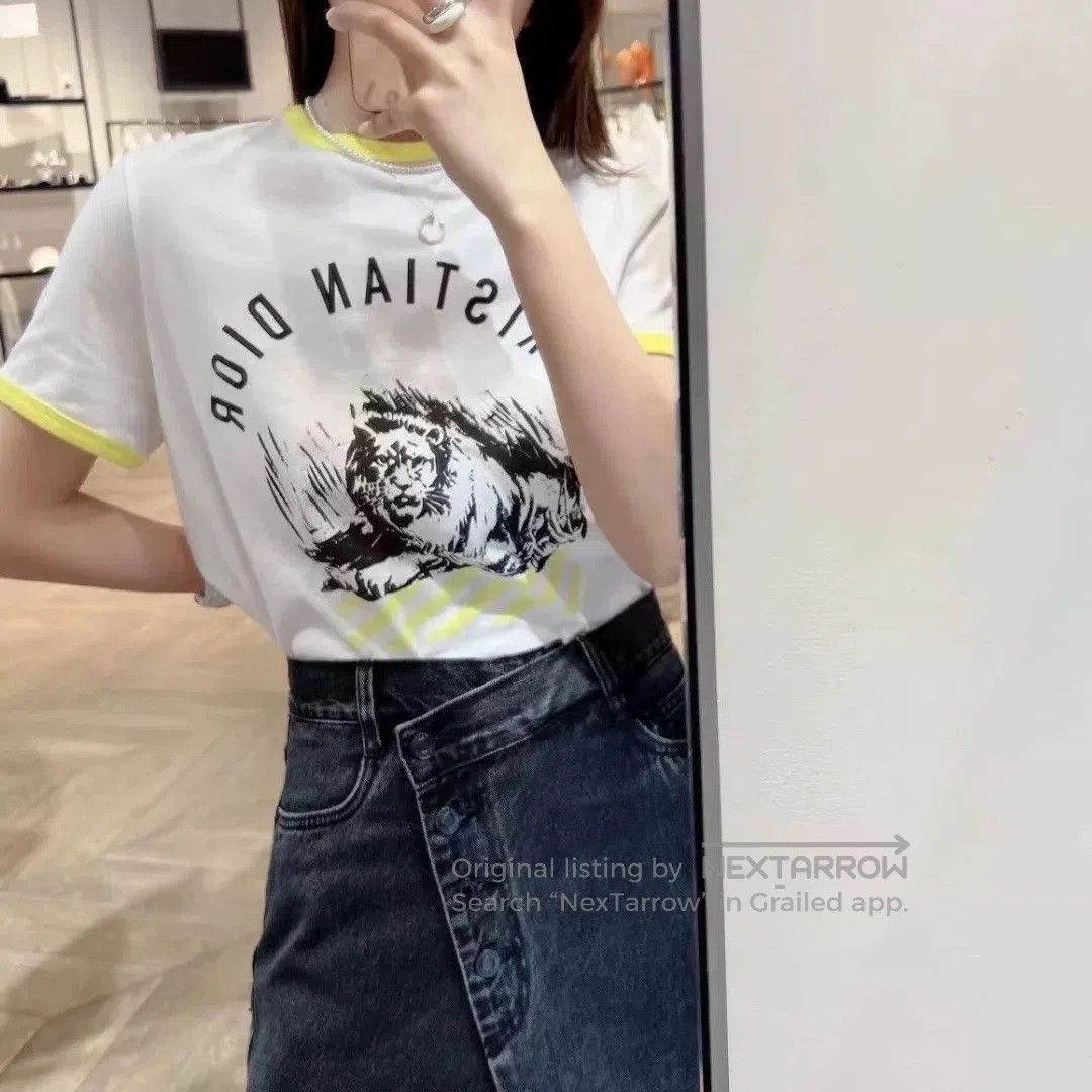 Dior Dior Lion Letter Print Short Sleeve T. Size US M / EU 48-50 / 2 - 7 Thumbnail