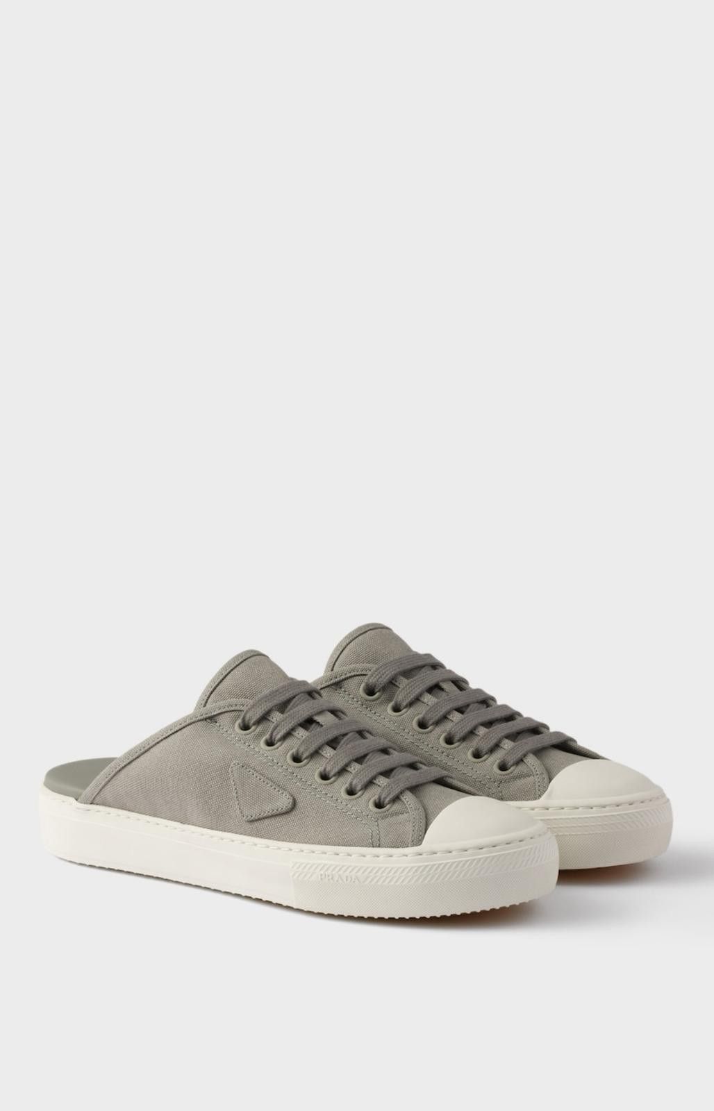 Prada o1mt1gz0226 Sneaker Mules in Sage Green/Ivory Size US 8.5 / EU 41-42 - 1 Preview