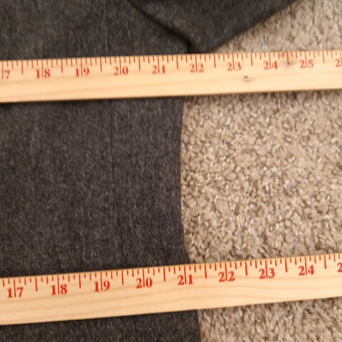 Vintage VINTAGE Dumas Blazer Women Petite Size 12 Gray Wool Single-Breasted One-Button Notch Lapel Womens Size XL / US 12-14 / IT 48-50 - 6 Thumbnail