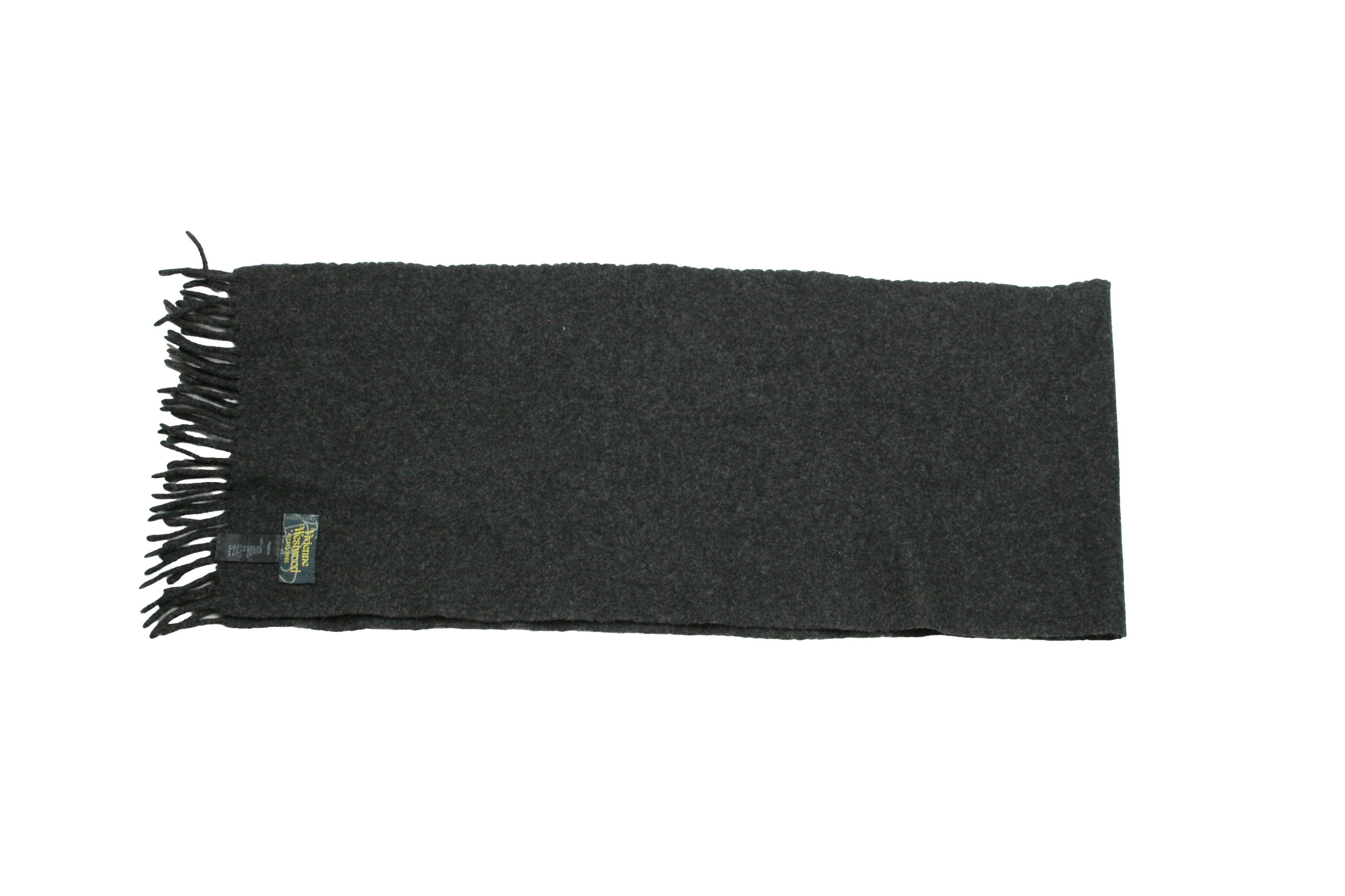 Vivienne Westwood Orb Logo Wool Scarf Size ONE SIZE - 3 Thumbnail