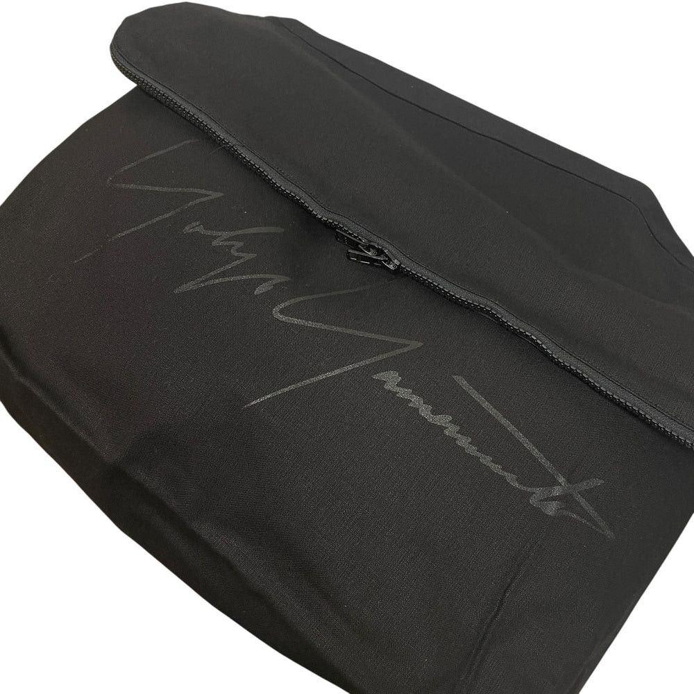 Yohji Yamamoto YOHJI YAMAMOTO/black Zip 2-way shoulder bag with logo Size ONE SIZE - 5 Thumbnail