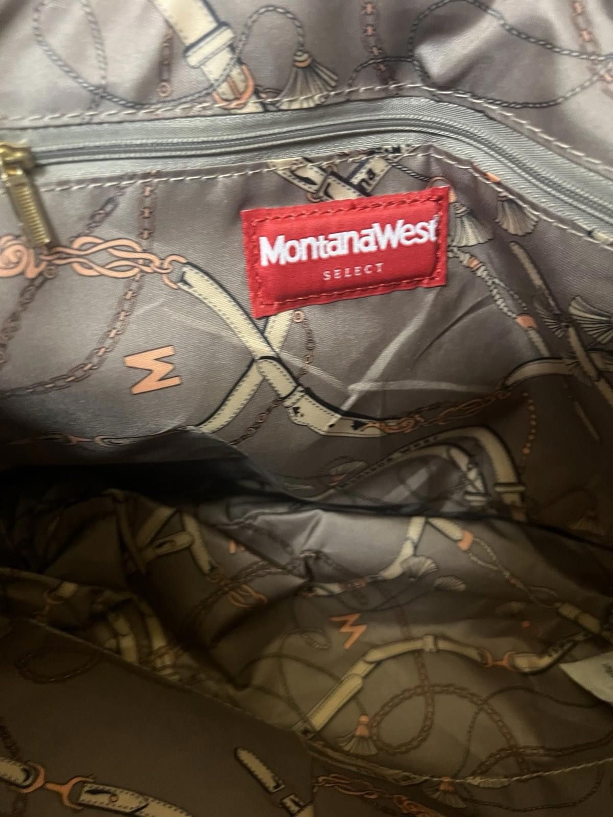 Other Montana West Tote Bag 2 Pc Set Zip Pouch New Western Purse Size ONE SIZE - 5 Thumbnail