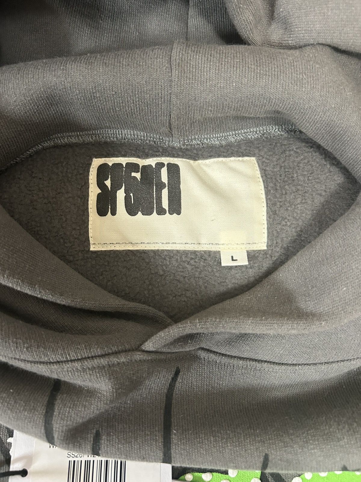 Sp5der Sp5der Punk v2 Hoodie Slate Grey Size US L / EU 52-54 / 3 - 2 Thumbnail