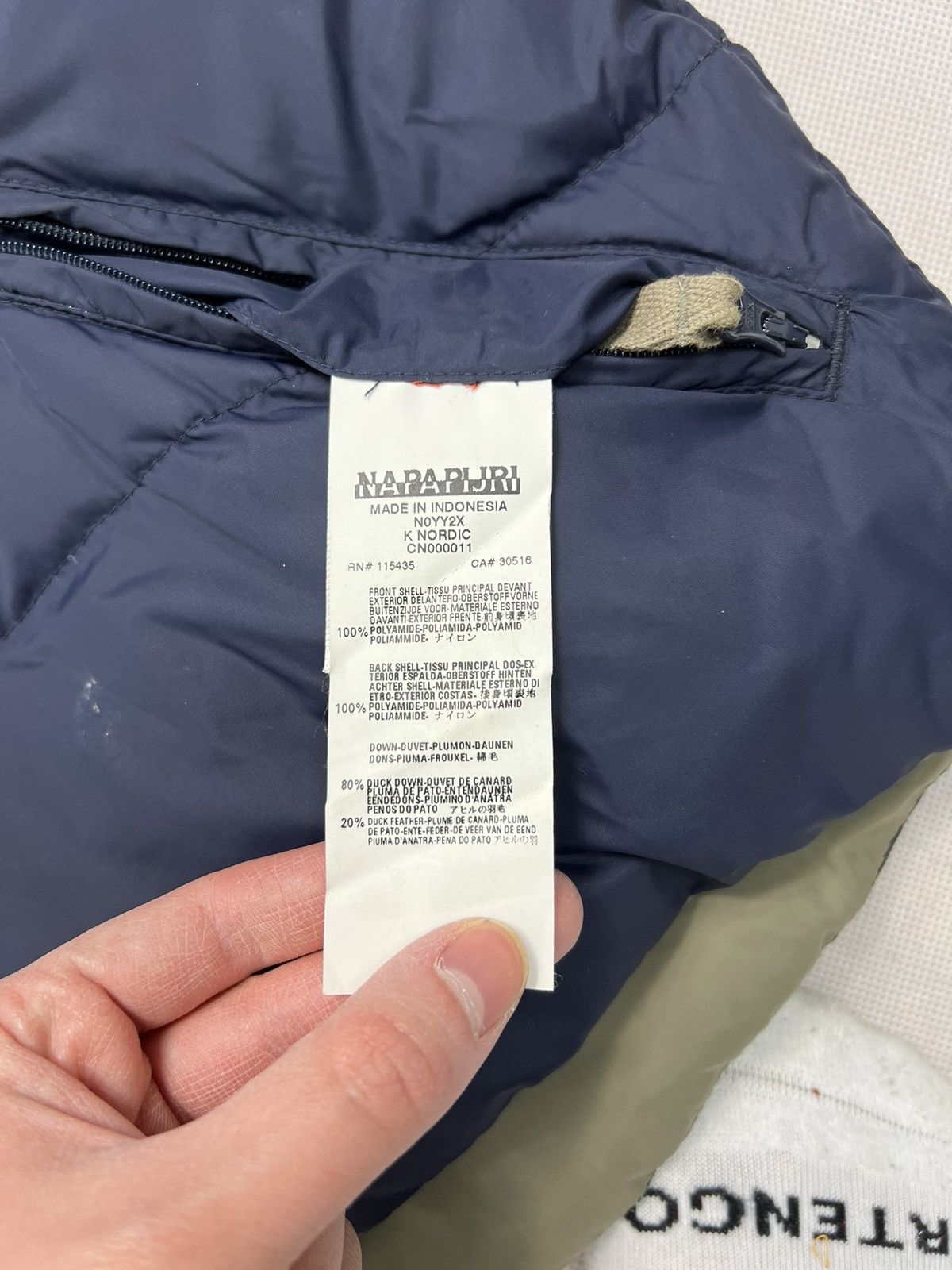 Napapijri Double-sided Puffer Vest Napapijri zipped jacket Size US M / EU 48-50 / 2 - 6 Thumbnail