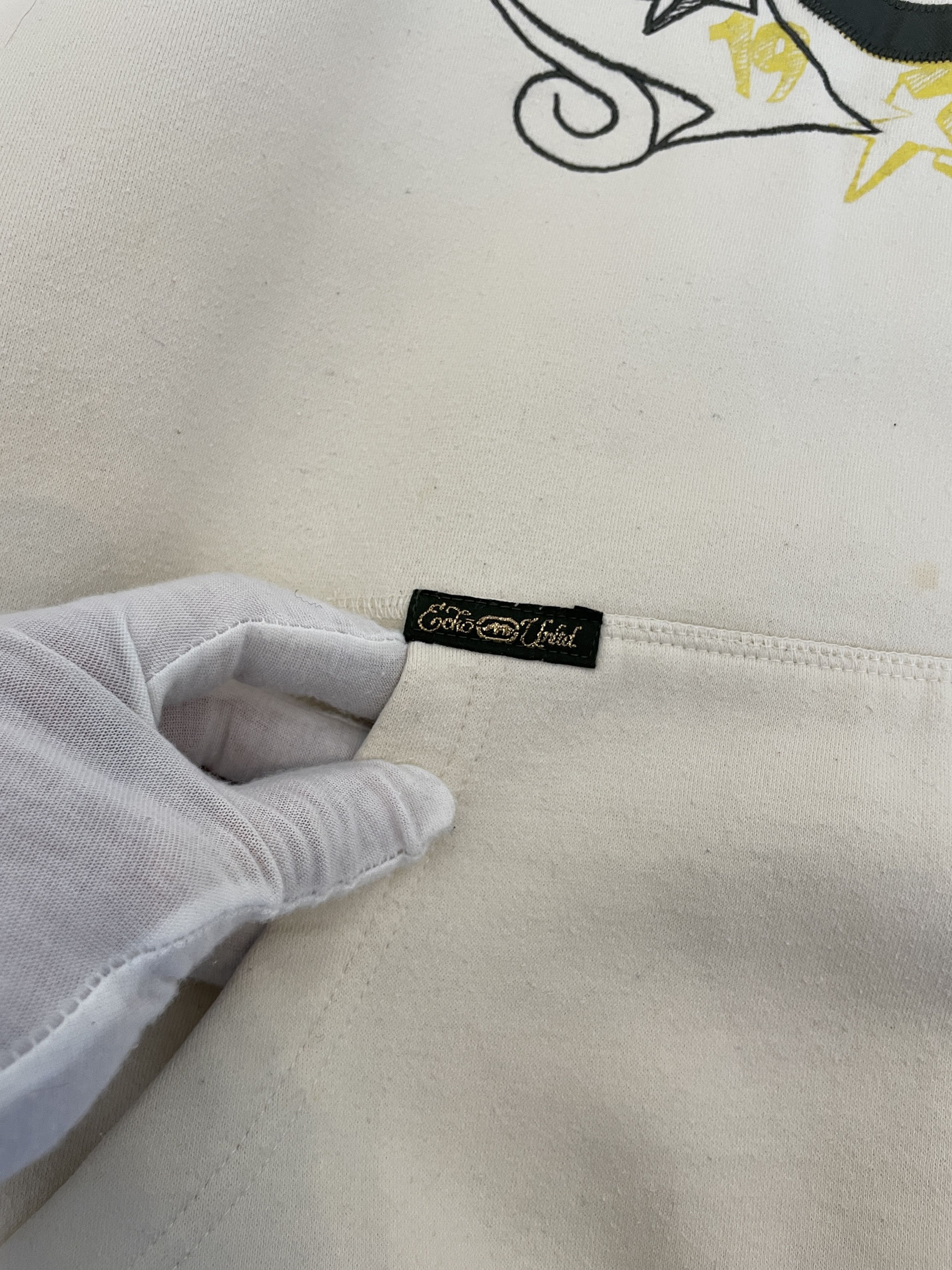 Ecko Unltd. Vintage Ecko Unltd White Hoodie Big Graffiti Logo Rap Y2K Size US XL / EU 56 / 4 - 4 Thumbnail