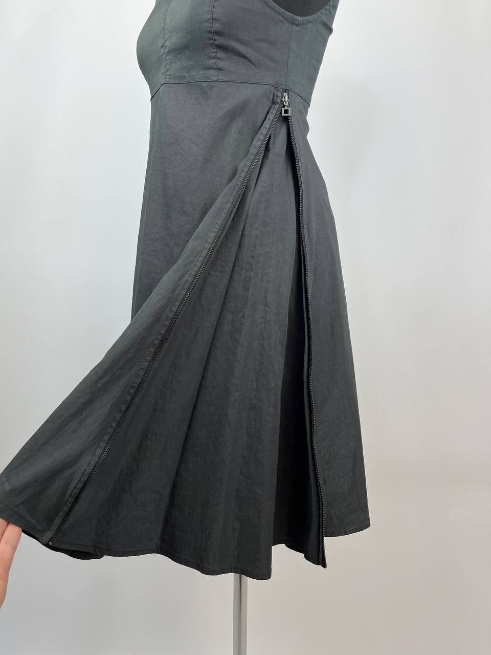 Sarah Pacini Sarah Pacini Belgium V-Neck Dress Lagenlook Minimalist Size XS / US 0-2 / IT 36-38 - 4 Thumbnail