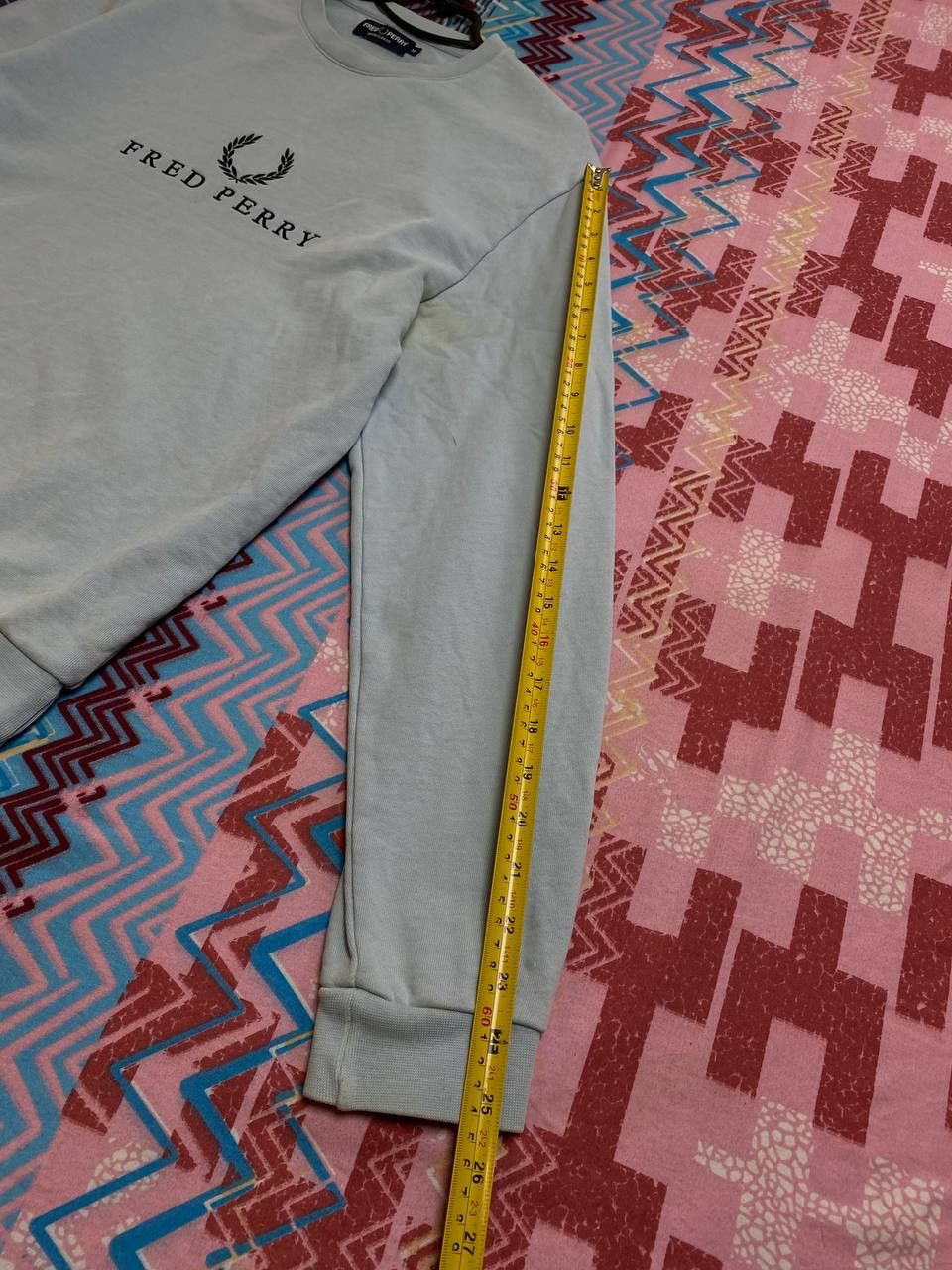 Fred Perry sweatshirt Y2K Fred Perry big logo Vintage Sweaters Size US M / EU 48-50 / 2 - 13 Thumbnail