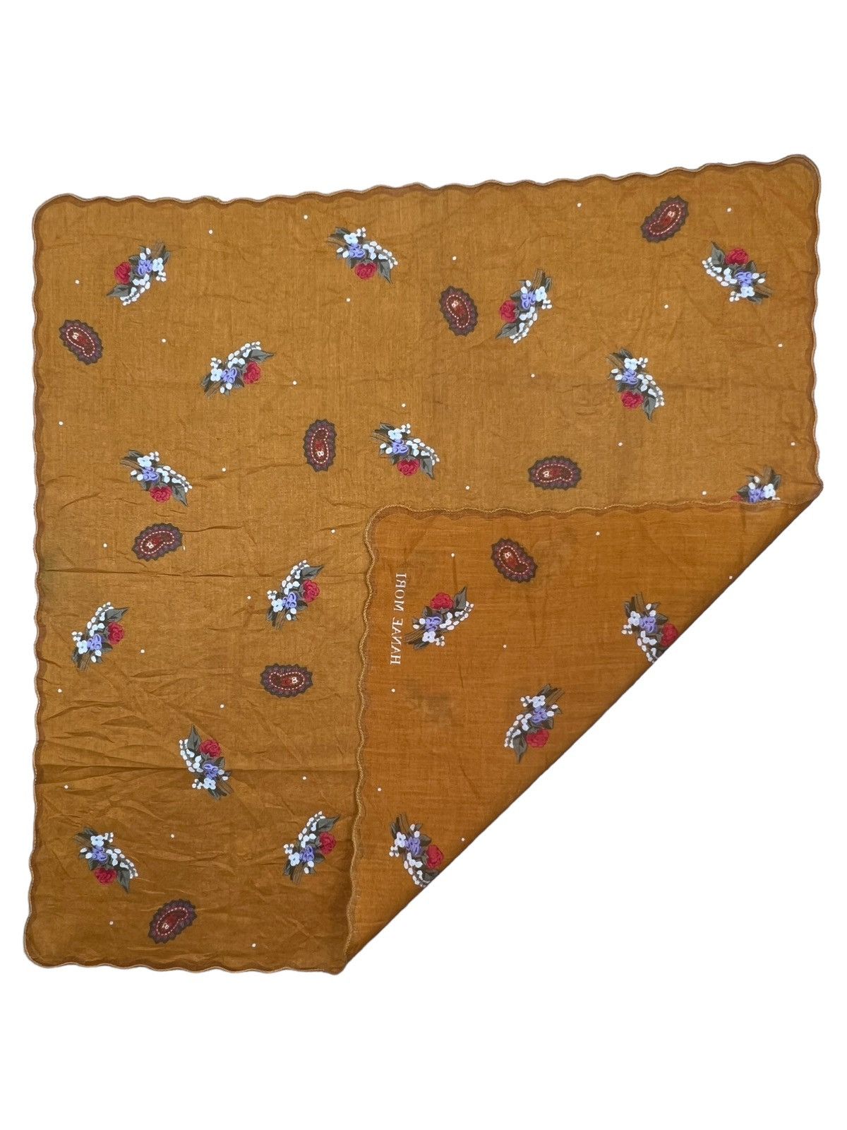 Hanae Mori Hanae Mori Handkerchief Neckerchief Bandana Pocketsquare Size ONE SIZE - 4 Thumbnail