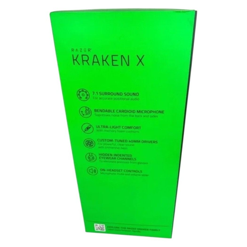 Other Razer Kraken X Multi-Platform Wired Gaming Headset 7.1 Surro Size ONE SIZE - 8 Thumbnail