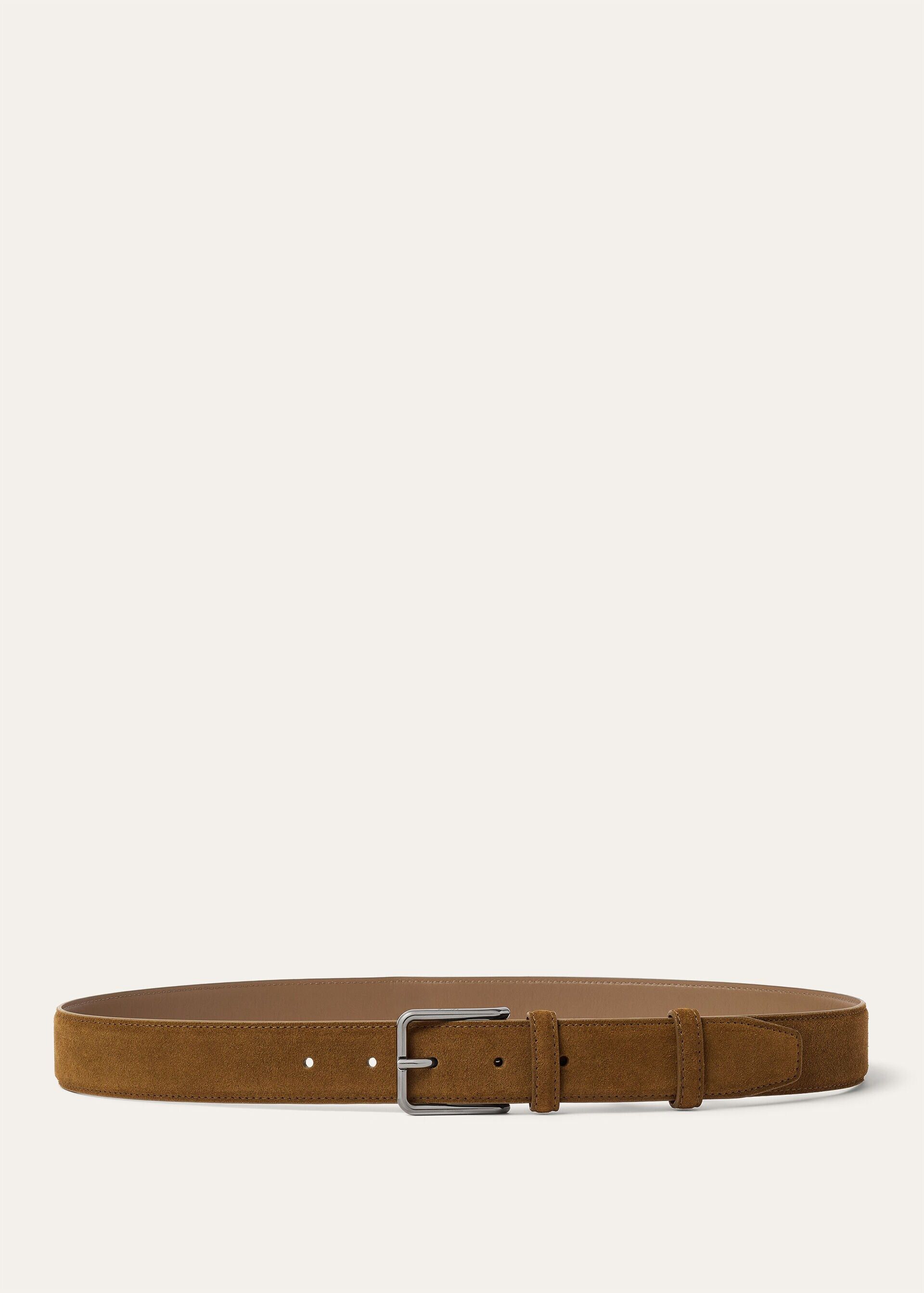 Loro Piana os11x0426 FAR1233 Size: OS / Mayfair Belt in Savana Bark Size ONE SIZE - 1 Thumbnail