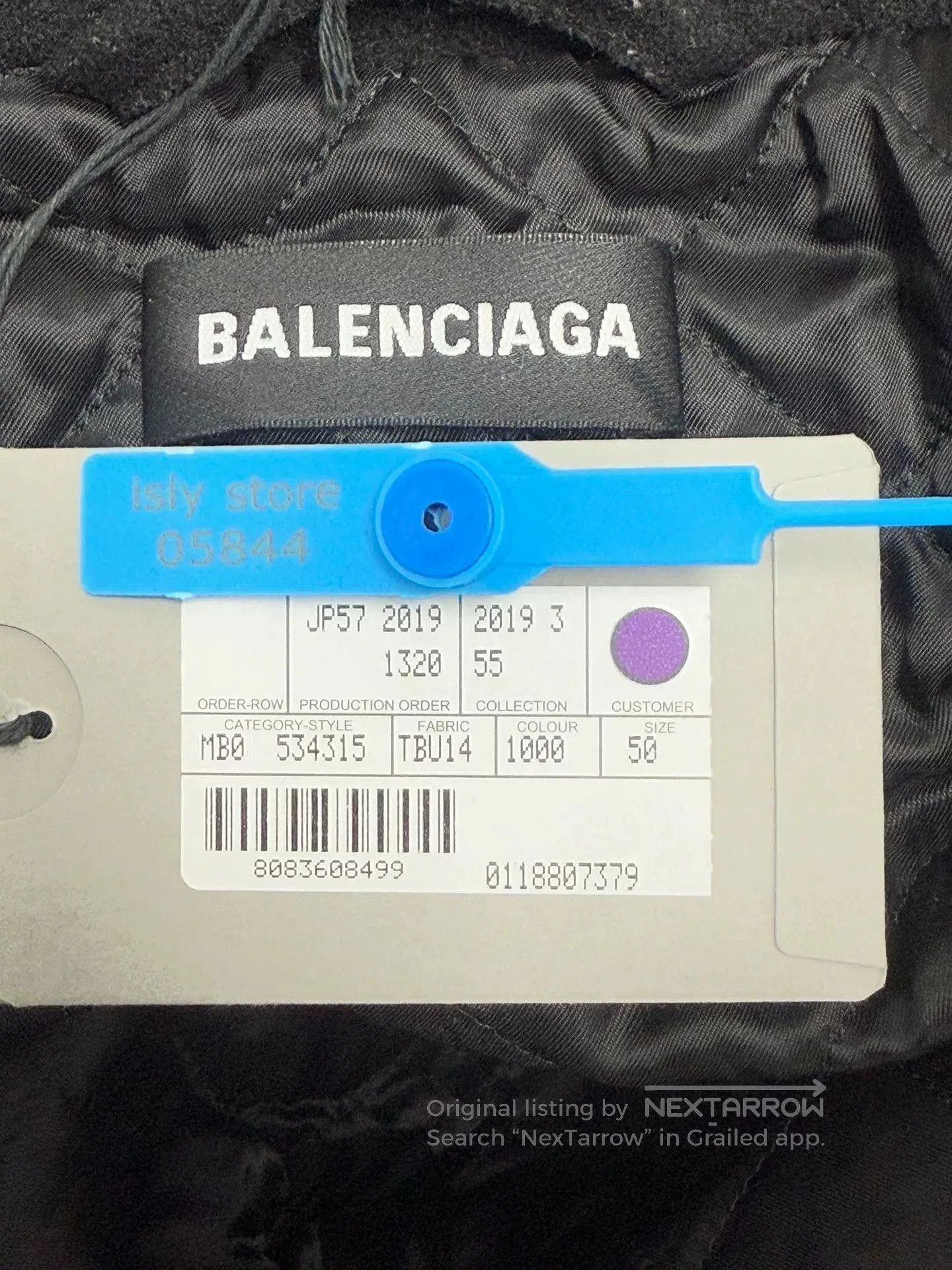 Balenciaga Balenciaga Printed Zip Jacket. Size US M / EU 48-50 / 2 - 4 Thumbnail