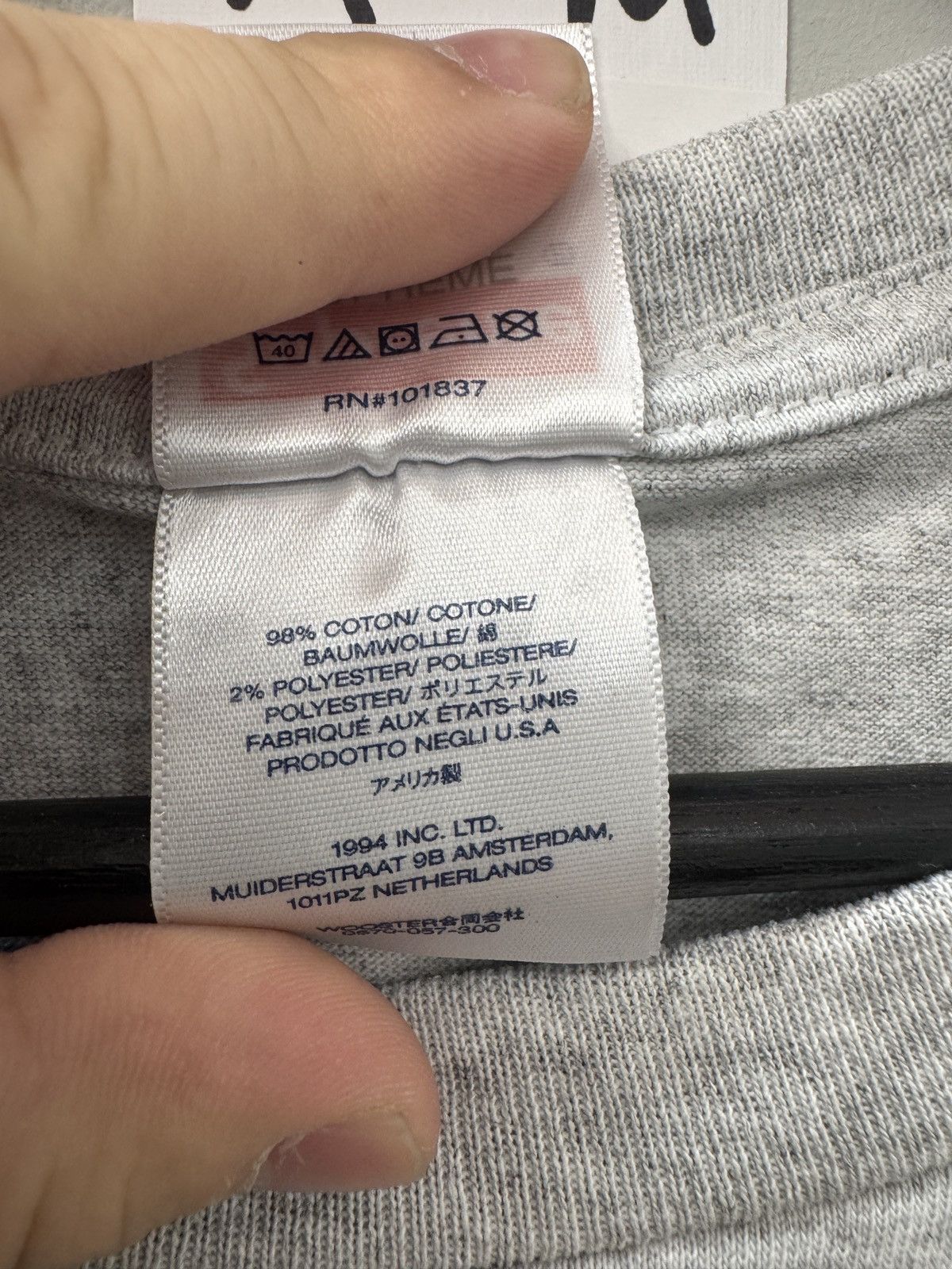 Supreme Supreme Gray Camo Box Logo Tee Size US M / EU 48-50 / 2 - 5 Thumbnail