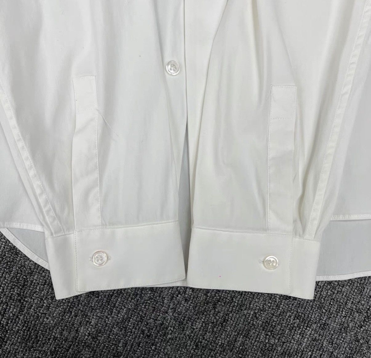 Dior Dior Collar Slogan Single-Breasted Long Sleeve Shirt K12 Size US XXS / EU 40 - 5 Thumbnail