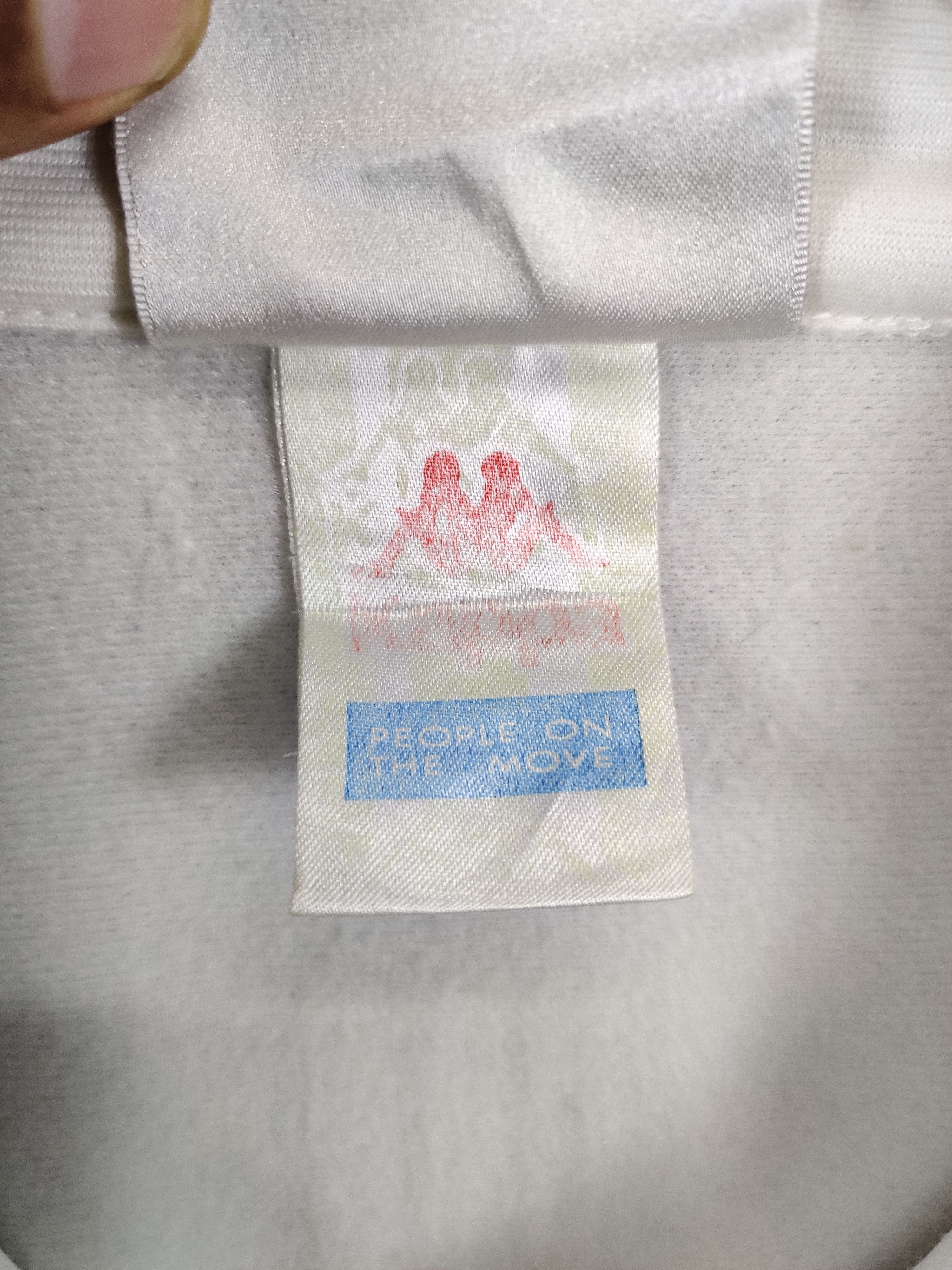Kappa Vintage Kappa Side Tape Windbreaker Jacket Size US S / EU 44-46 / 1 - 9 Thumbnail