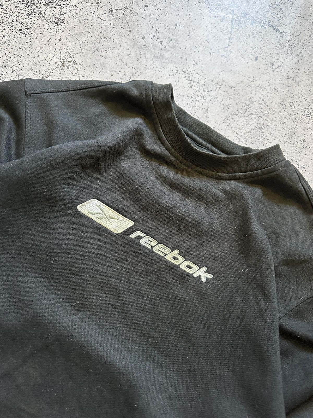 Reebok × Vintage Vintage Reebok Baggy Oversized Sweatshirt Spell Out Logo Y2K Size US XL / EU 56 / 4 - 2 Thumbnail