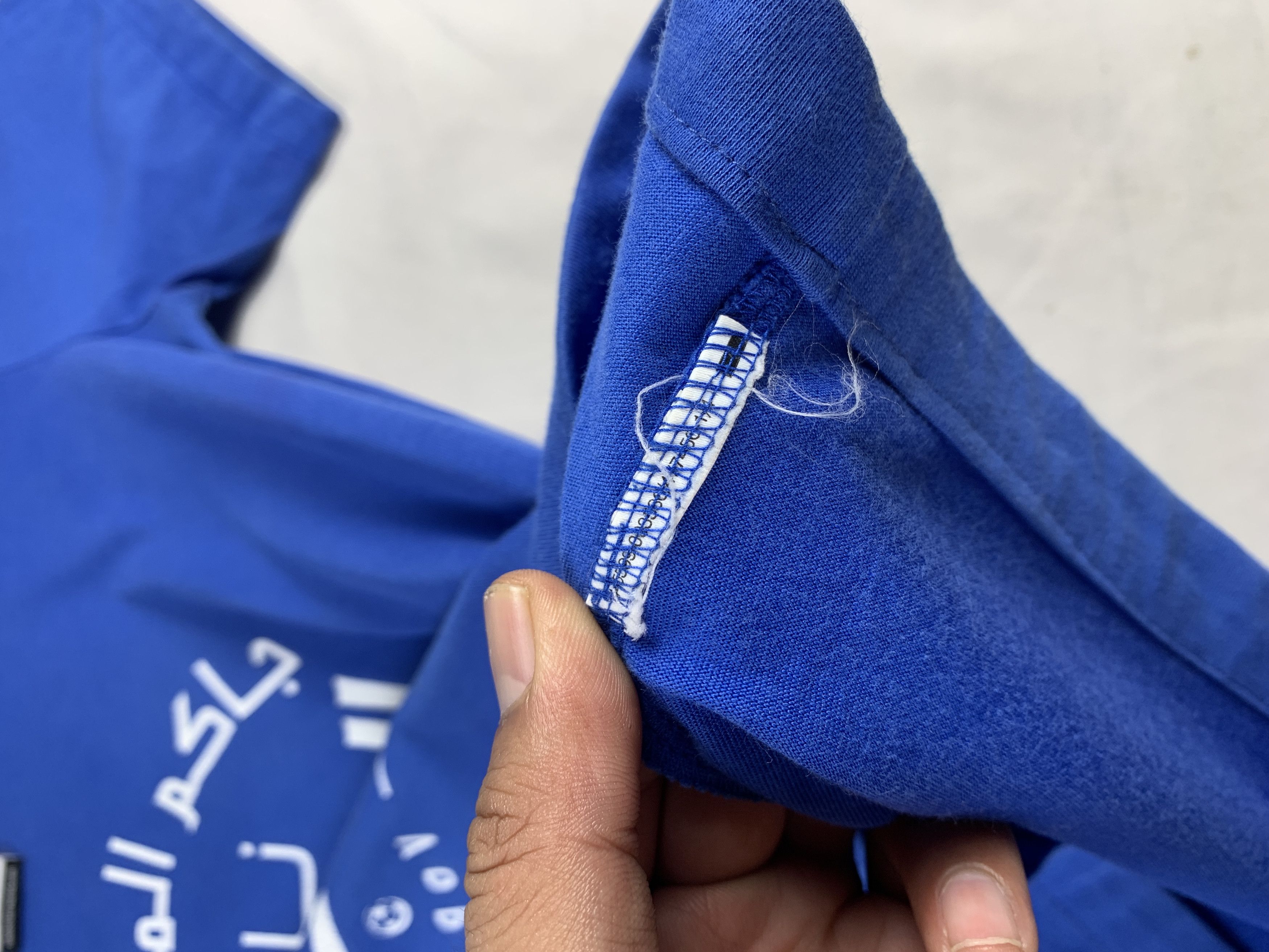 Nike 2010s Nike Blue Al-Hilal FC Arab League Tee (M) Size US M / EU 48-50 / 2 - 8 Thumbnail