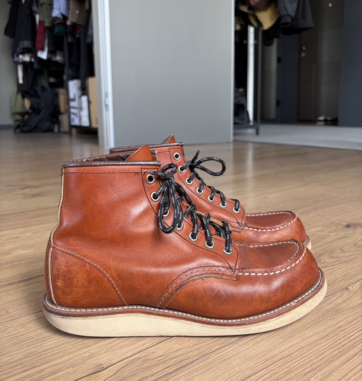 Red Wing Red Wing 875 Moc Toe Iconic Boots Size US 7.5 / EU 40-41 - 1 Thumbnail