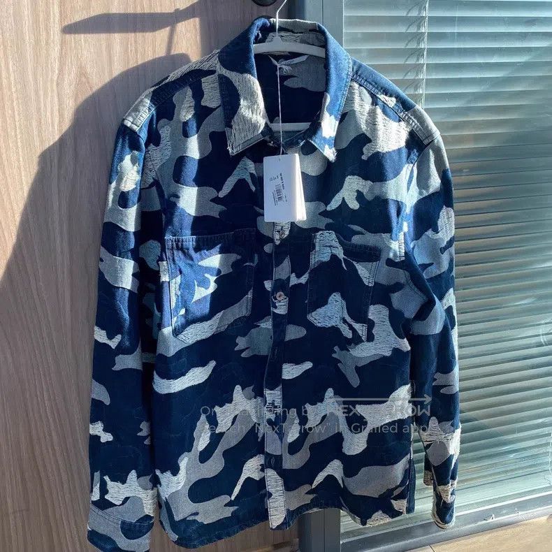 Valentino Valentino Denim jacket embroidered camouflage Size US S / EU 44-46 / 1 - 1 Thumbnail
