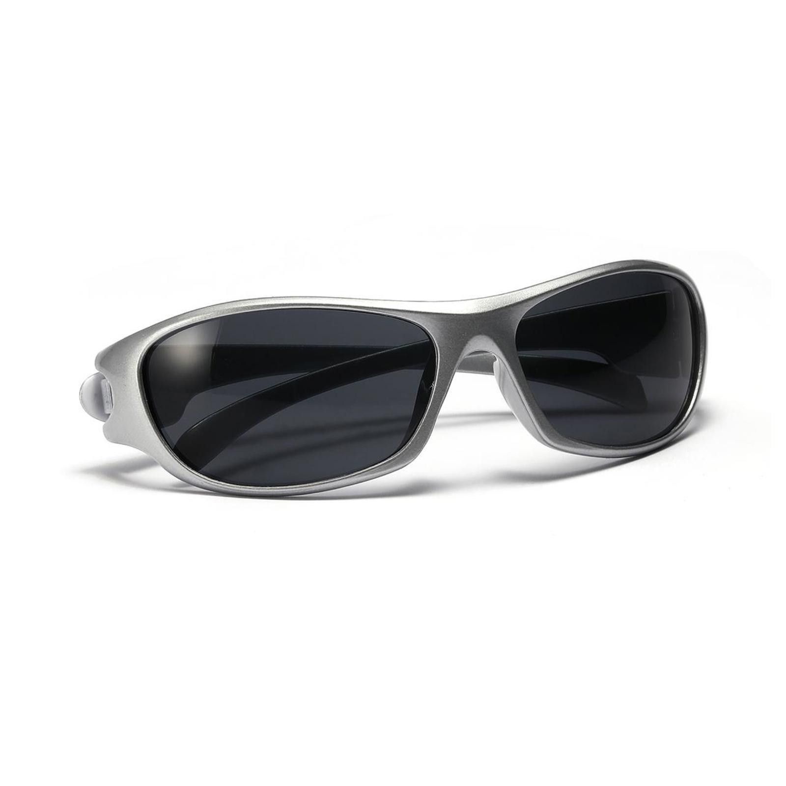 Japanese Brand Vtg Y2k Avant Garde Futuristic Sunglasses Silver Unisex OS Size ONE SIZE - 3 Thumbnail