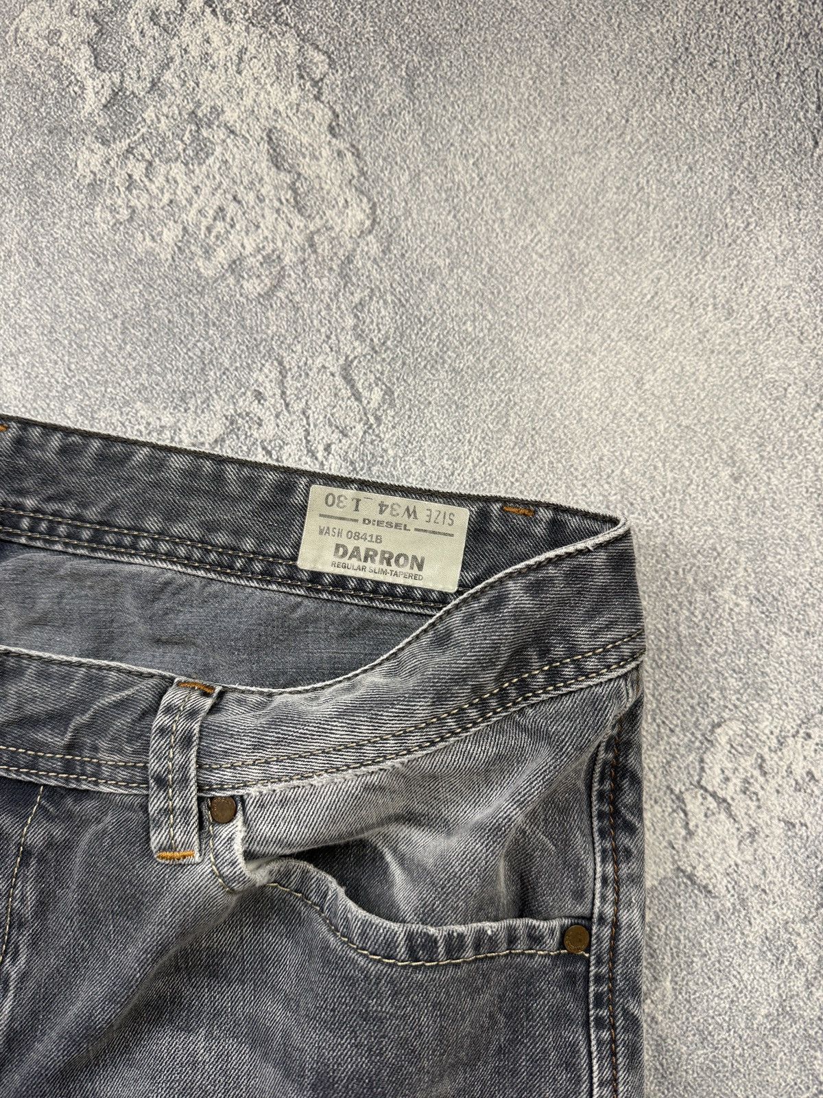 Diesel Vintage Diesel Jeans Distressed Faded Flared Wide Baggy Y2K Size US 34 / EU 50 - 9 Thumbnail