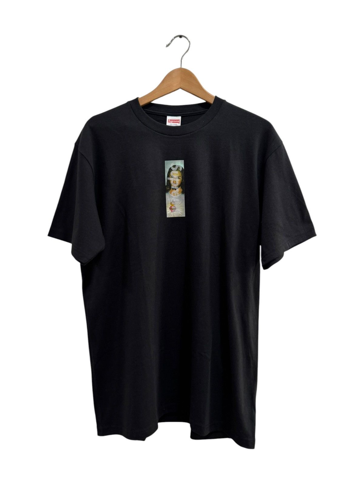Supreme Prayer Card Box Logo Tee | Grailed