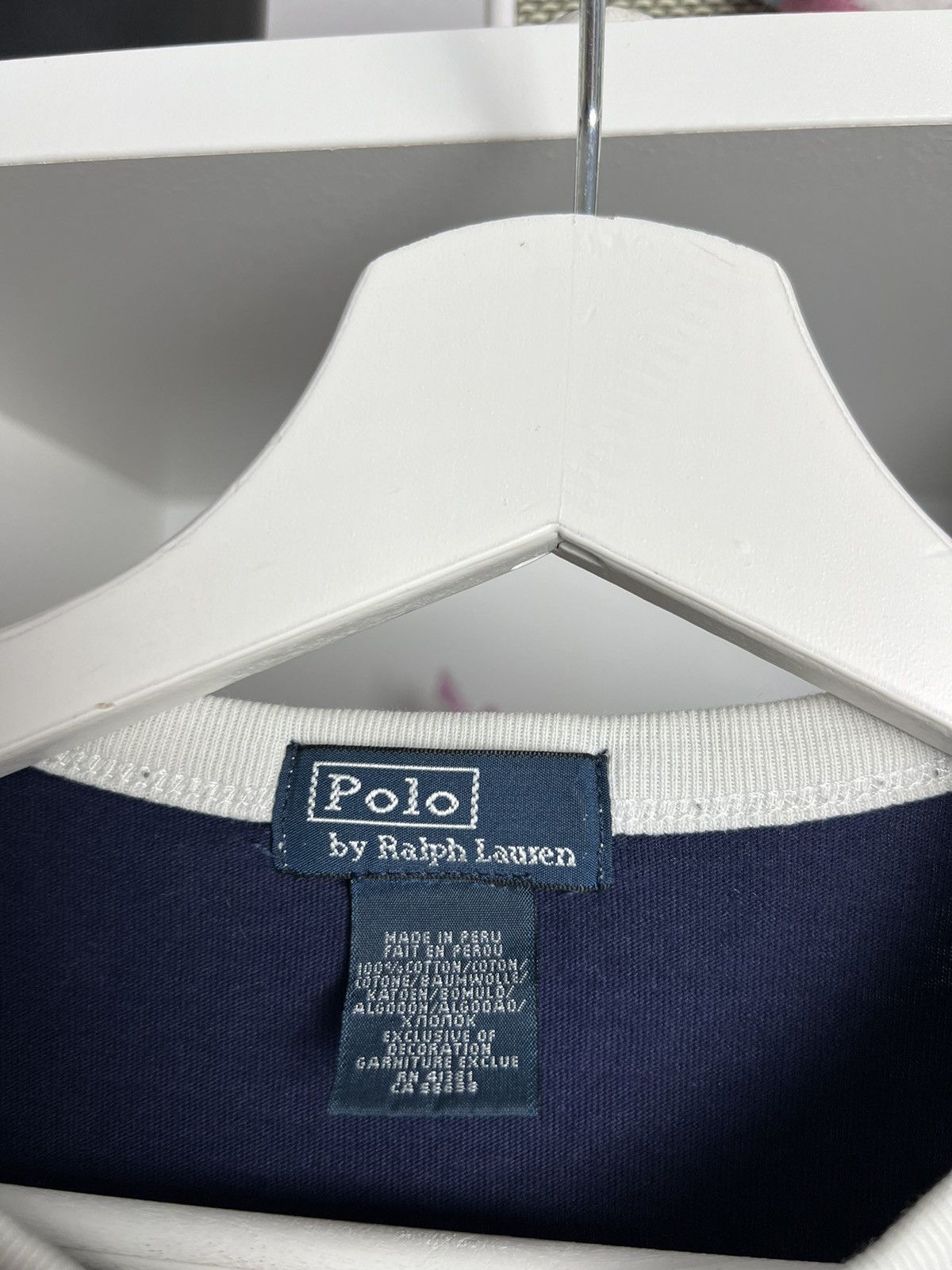 Polo Ralph Lauren × Ralph Lauren × Vintage Vintage Y2K Polo Ralph Lauren american flag t-shirt S 00s 90s Size S / US 4 / IT 40 - 4 Thumbnail