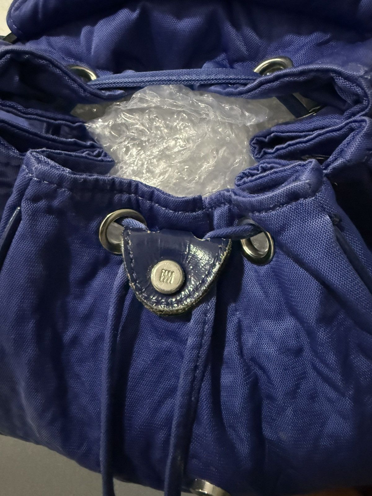 Issey Miyake × Japanese Brand × Vintage RARE Vintage Issey Miyake Japanese Brand Blue Large Backpack Size ONE SIZE - 14 Thumbnail