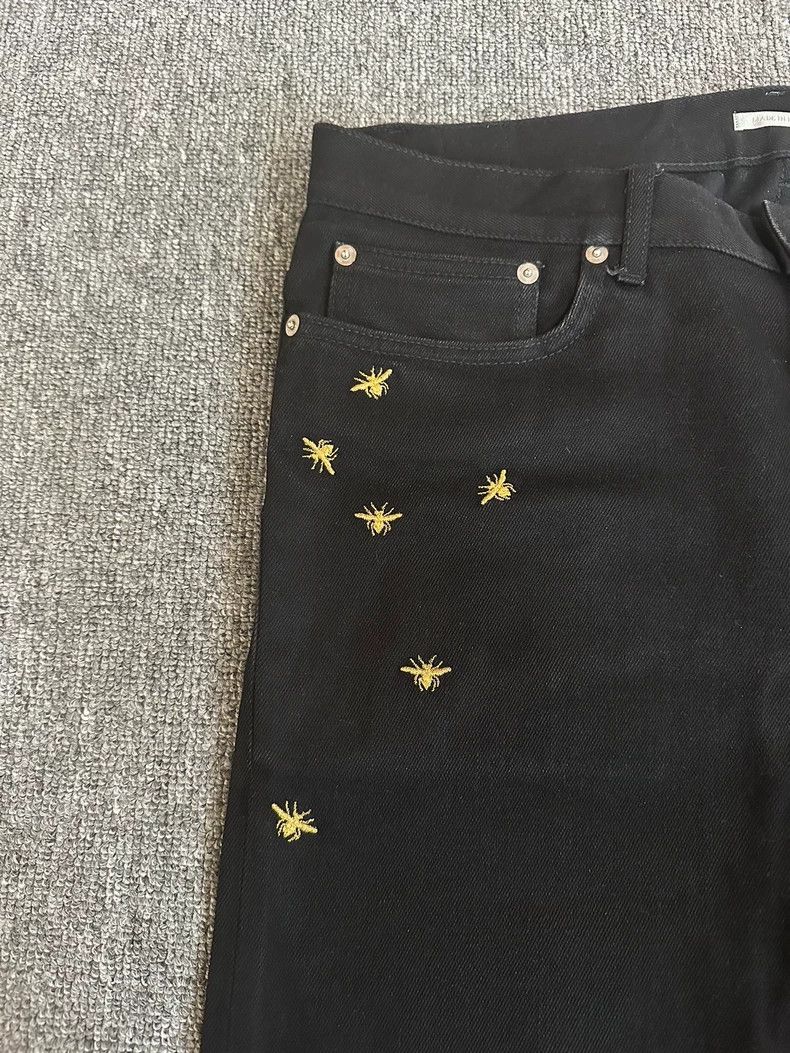 Dior Dior Golden bee jeans Size US 32 / EU 48 - 2 Thumbnail
