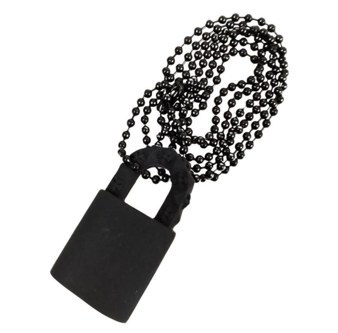 Chrome Hearts Chrome Hearts RUBBER Padrock Necklace Size ONE SIZE - 2 Thumbnail