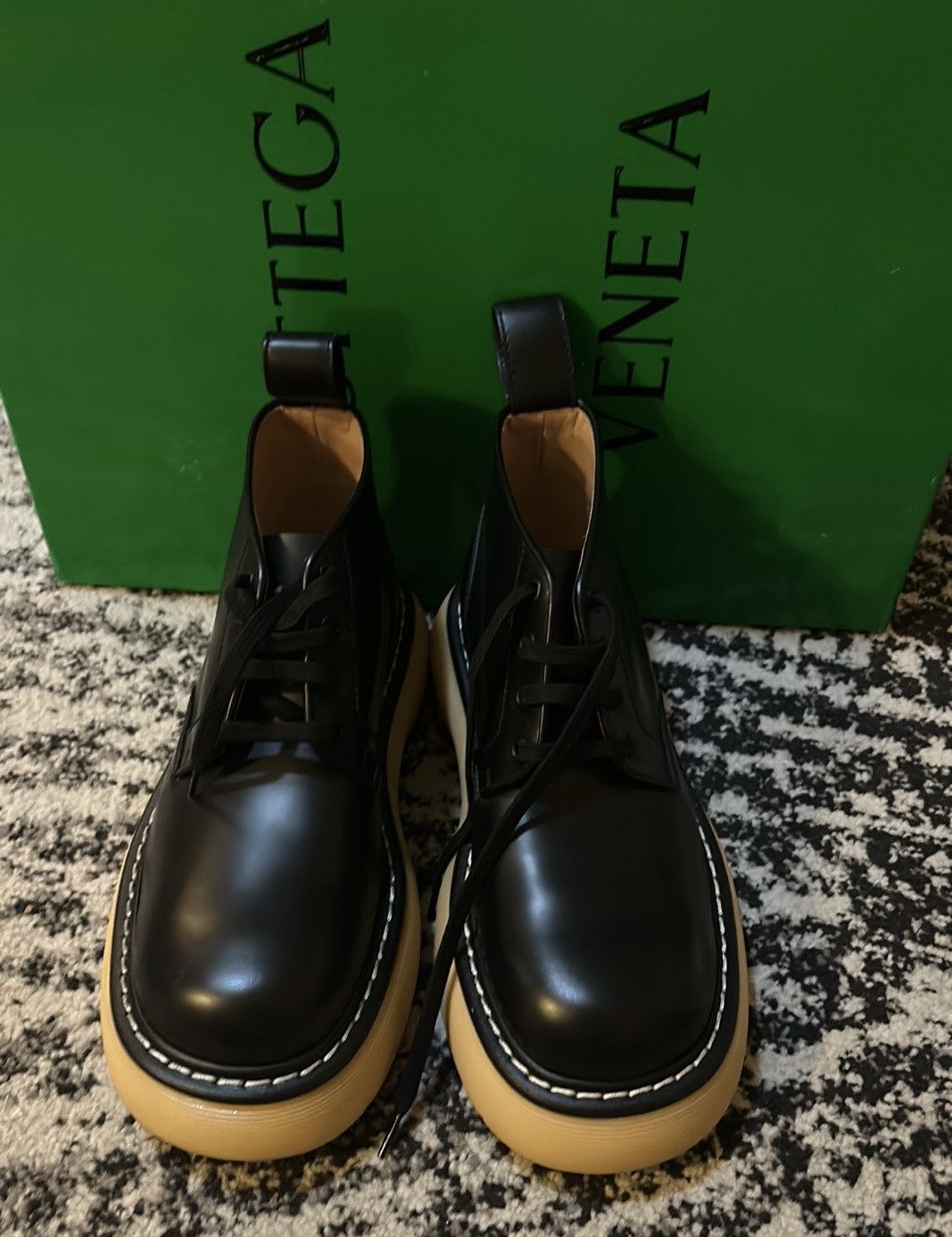 Bottega Veneta BOTTEGA VENETA Black 'The Bounce' Boots Size US 8.5 / IT 38.5 - 9 Thumbnail
