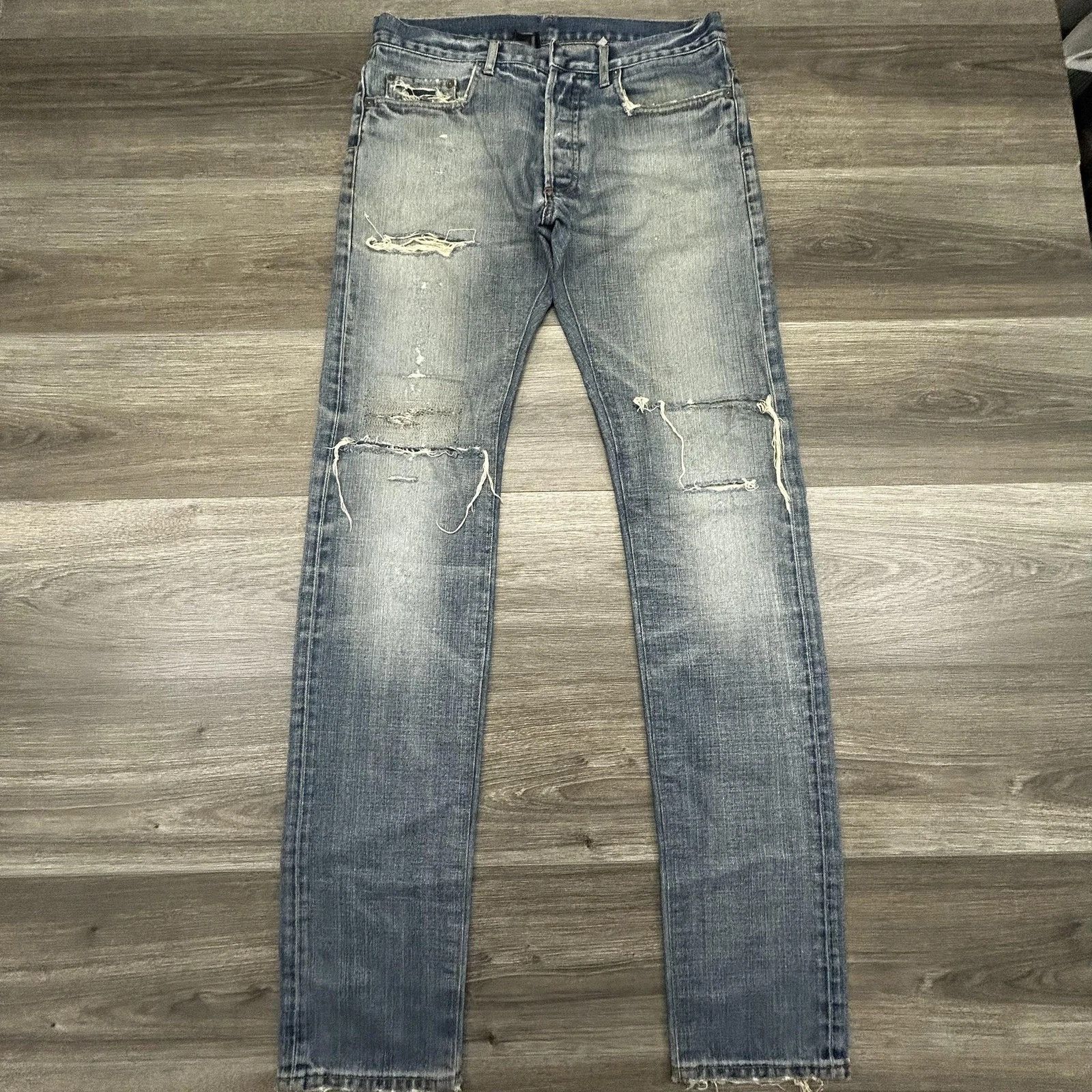 Dior 19cm Jeans sz 33 / 34 Model 003D000TX034 - 508 | Grailed