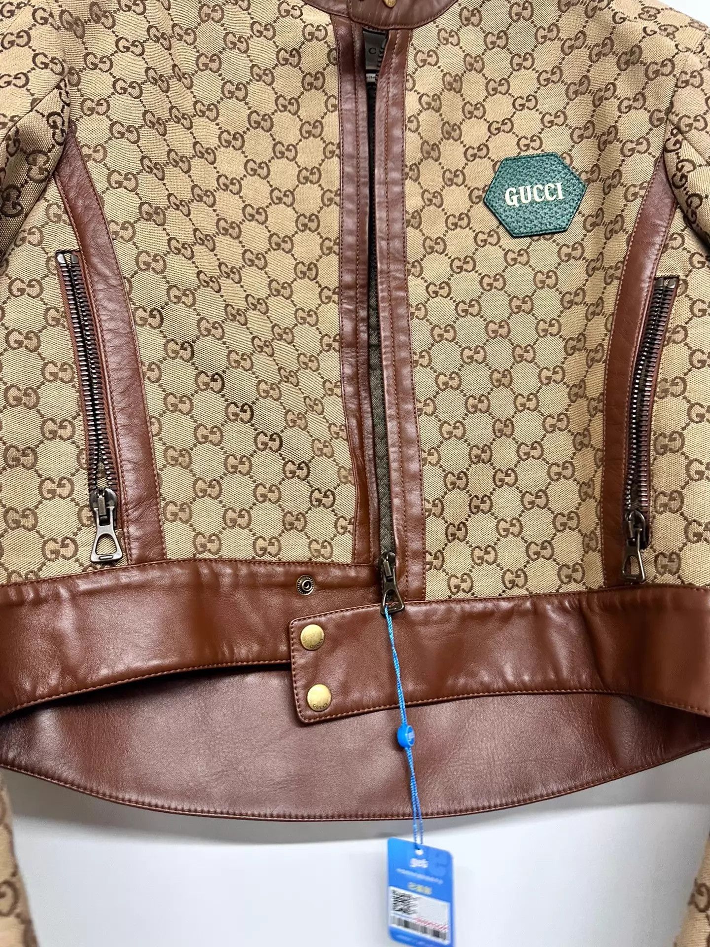 Gucci Gucci All Over Logo Print Jacket Size 48 Size US M / EU 48-50 / 2 - 6 Thumbnail