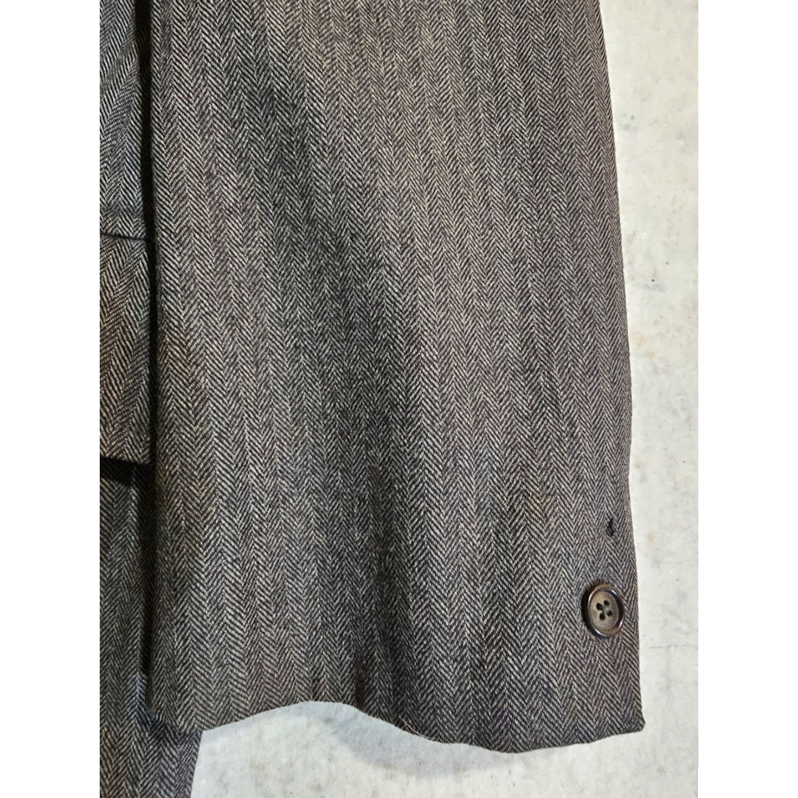 Hart Schaffner Marx VINTAGE Hart Schaffner Marx "Walker" Dress Overcoat 100% Virgin Wool Mens Sz 42R Size US XS / EU 42 / 0 - 6 Thumbnail