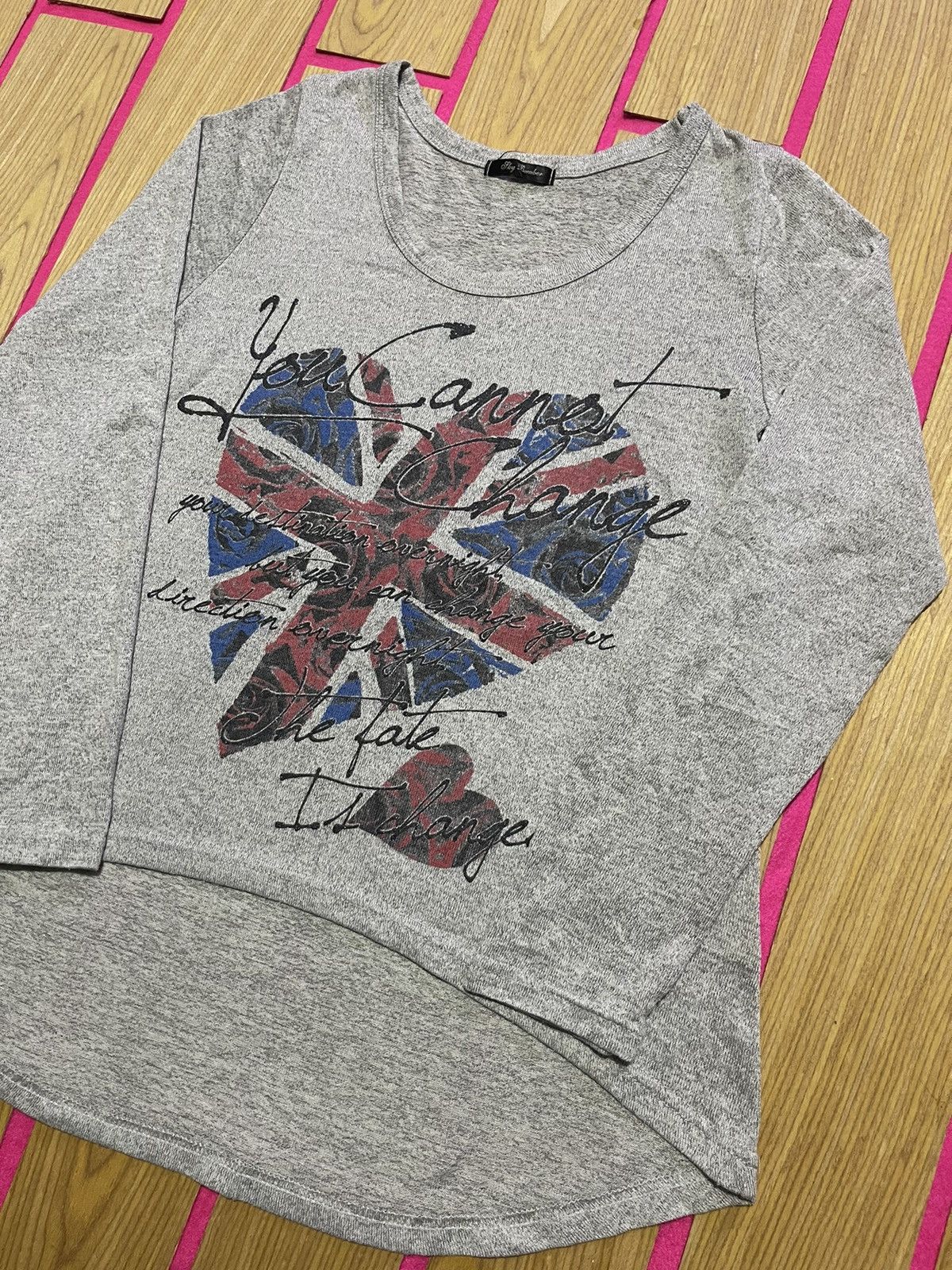 If Six Was Nine Y2K PLAY BOMBER long sleeve tshirt women Size M / US 6-8 / IT 42-44 - 2 Thumbnail