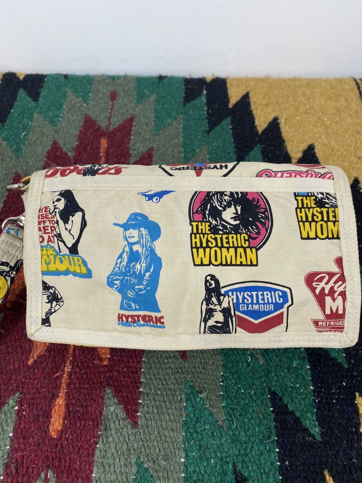 Hysteric Glamour 2000’s Hysteric Glamour All Overprint Pouch Size ONE SIZE - 2 Thumbnail