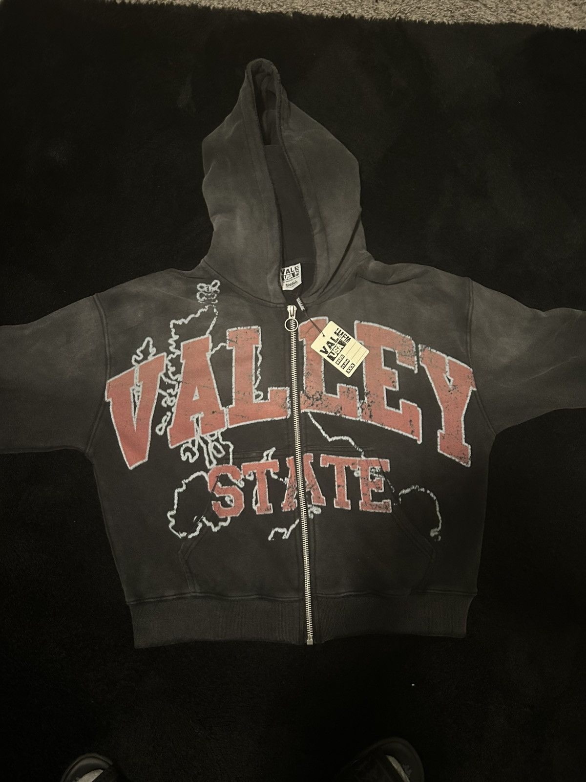 Columbia × Vintage Vale State Alumni Zip Up Hoodie Size US S / EU 44-46 / 1 - 1 Thumbnail