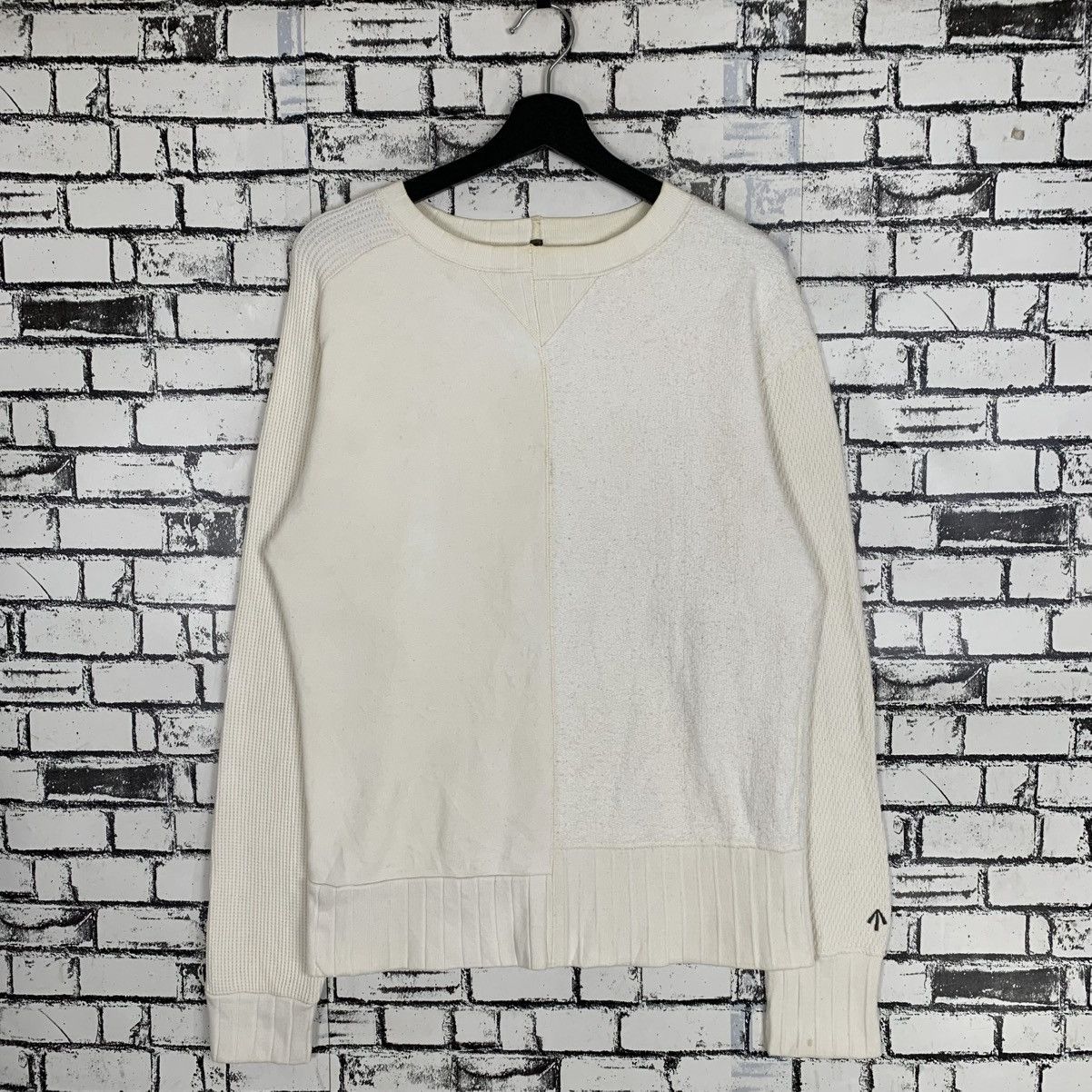 Nigel Cabourn 40s Double V Neck Pullover Sweatshirt