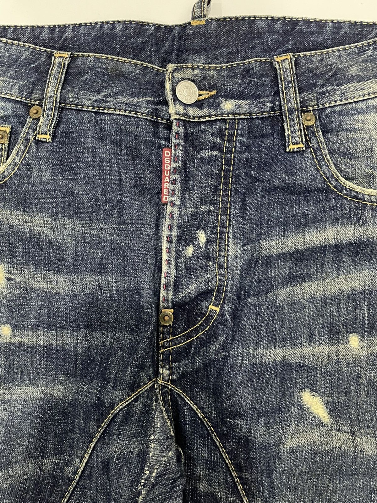 Dsquared2 DSQUARED2 Denim Blue Men's Slim Skinny Jeans Size US 30 / EU 46 - 3 Thumbnail