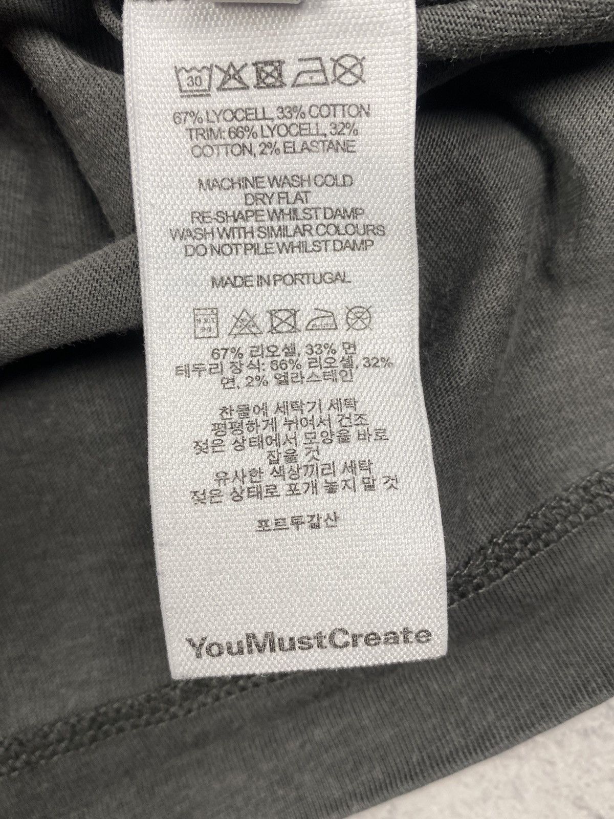 YMC YMC You Must Create Short Sleeve Dark Gray T Shirt Men’s Size US XL / EU 56 / 4 - 11 Thumbnail