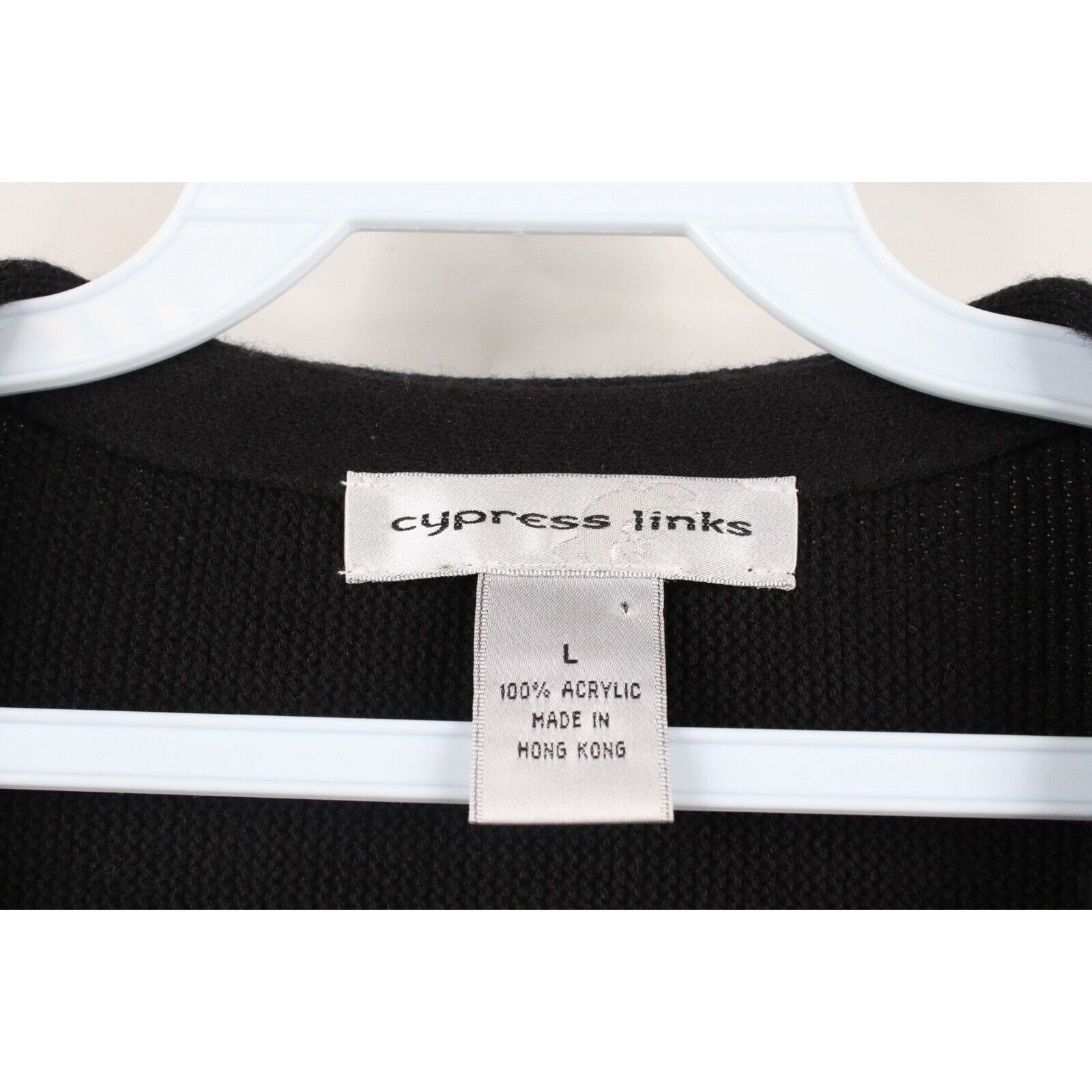 Vintage Vintage 90s Streetwear Checkered Knit Cardigan Sweater Size US L / EU 52-54 / 3 - 7 Thumbnail