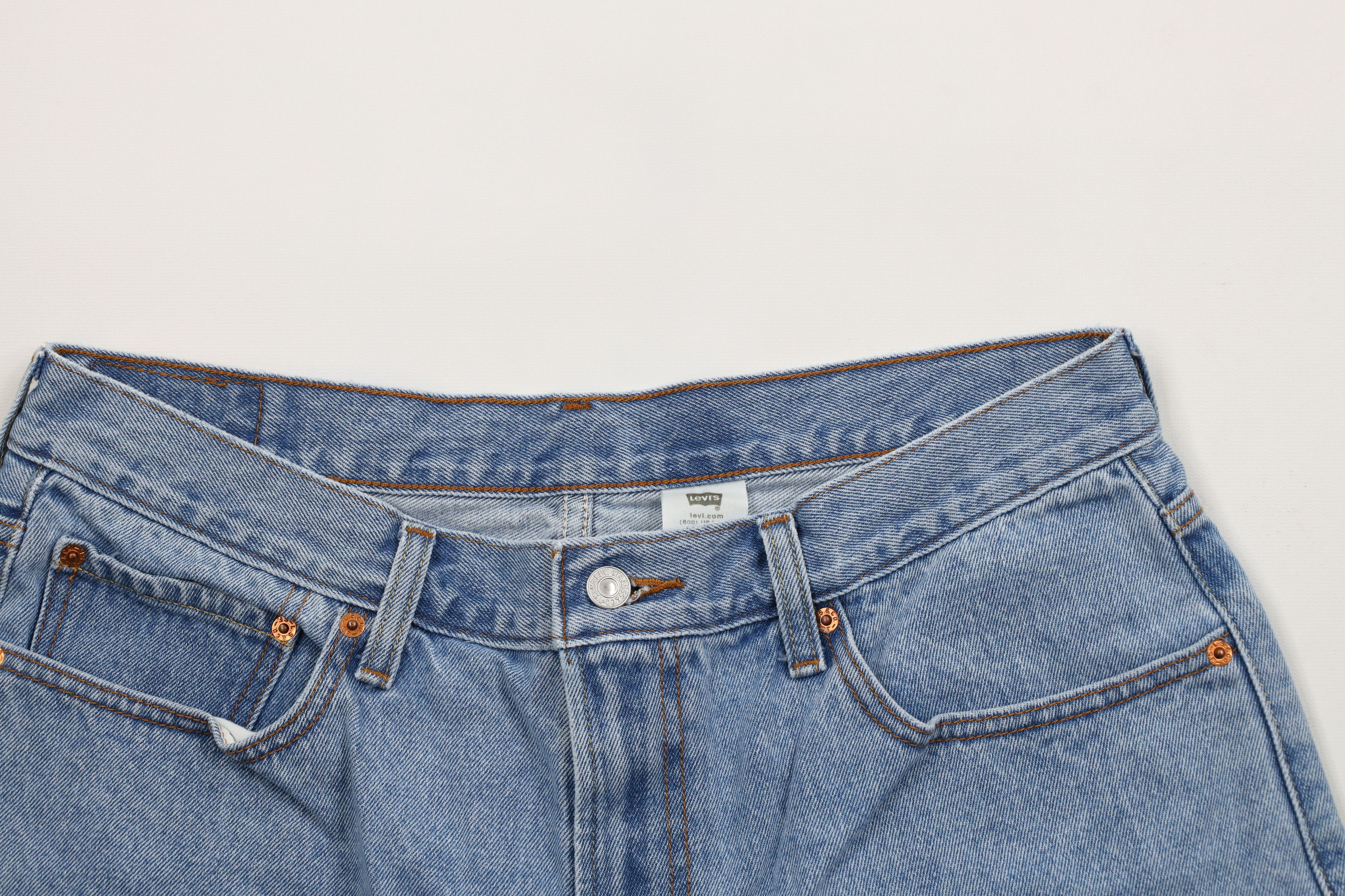 Levi's × Vintage Vintage Y2K 2005 Levis 550 Fit Denim Jean Shorts Jorts Size US 36 / EU 52 - 2 Thumbnail