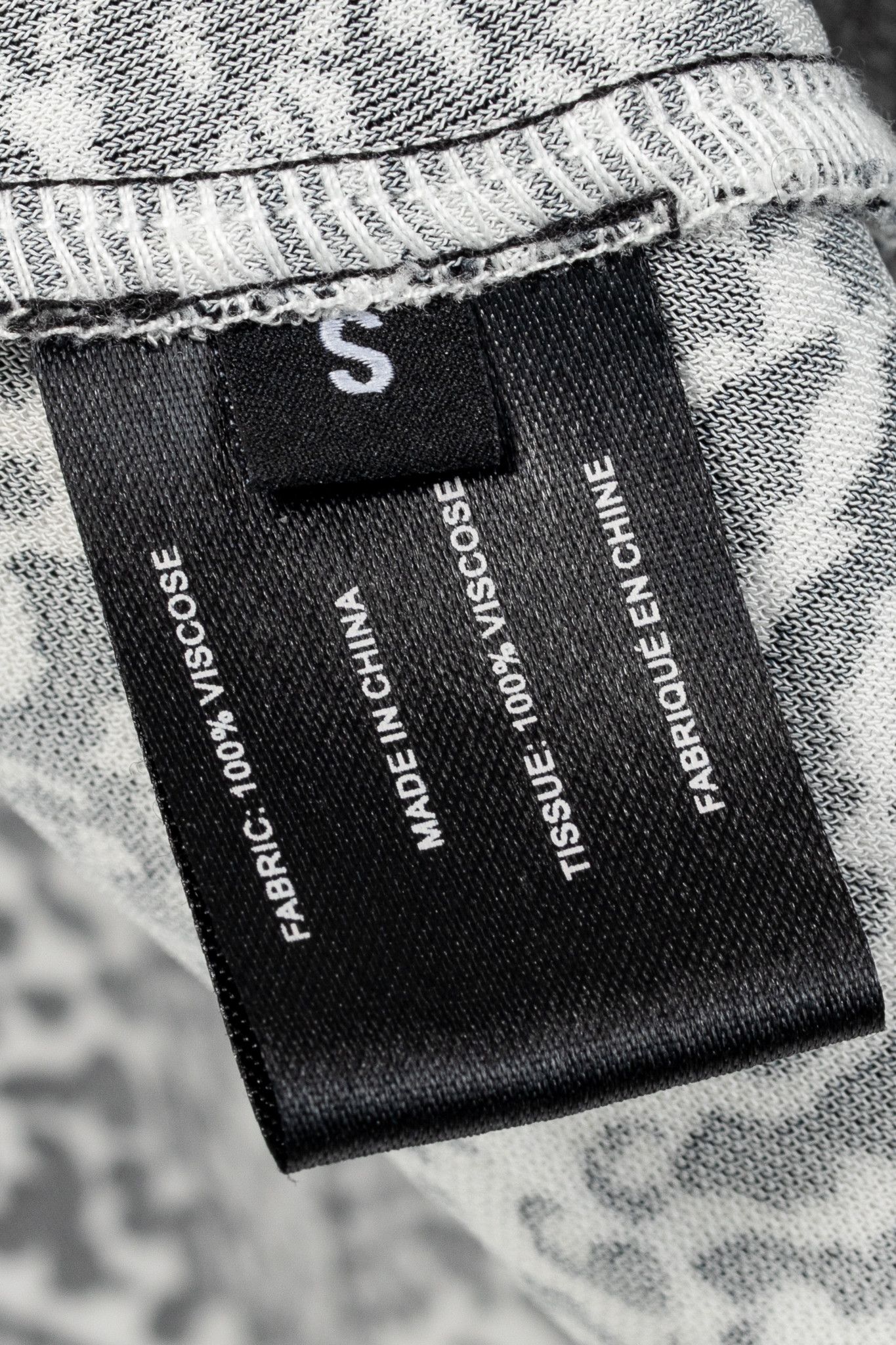 Proenza Schouler Proenza Schouler Black & White Mixed-Print Jersey Top Size S / US 4 / IT 40 - 8 Thumbnail