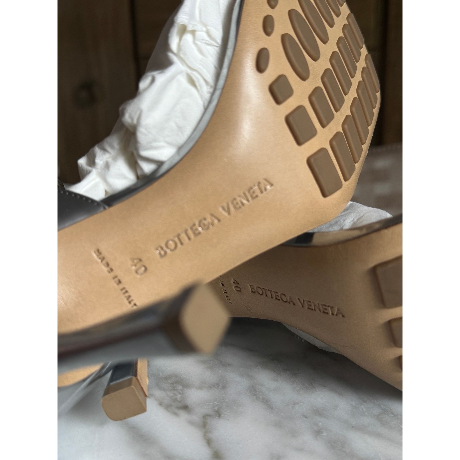 Bottega Veneta Bottega Veneta NWB Patent Leather Sandals Size US 10 / IT 40 - 5 Thumbnail