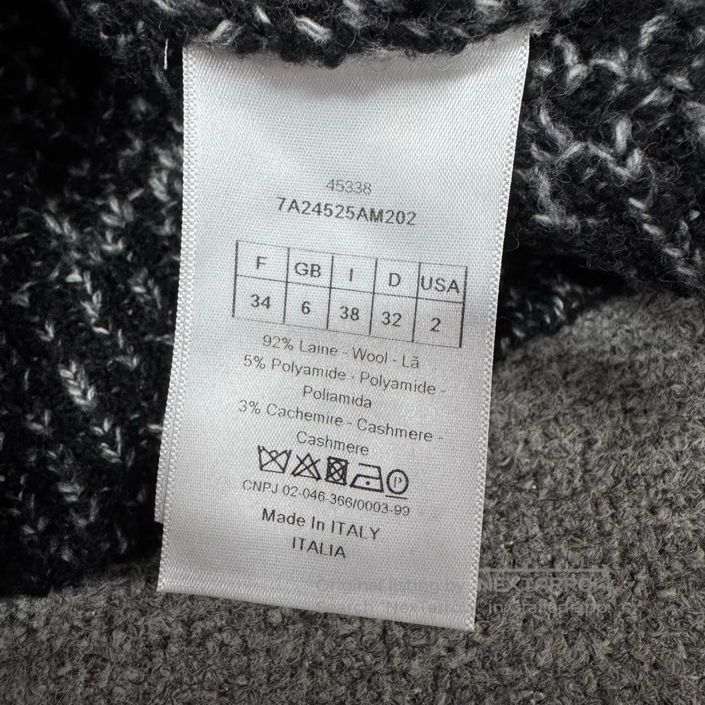 Dior Dior size 34 Capuche knit sweater| Size S / US 4 / IT 40 - 6 Thumbnail