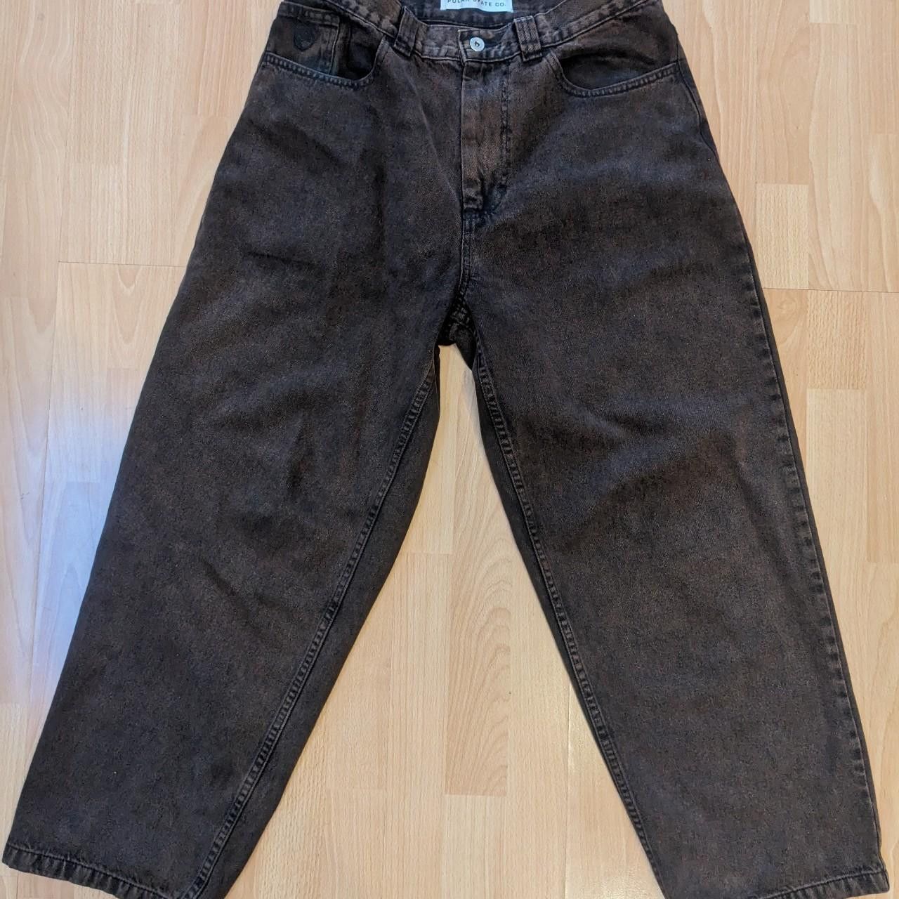 Polar Skate Co. Polar Skate Co. - Big Boy Jeans Brown Black - Size Medium Size US 32 / EU 48 - 1 Thumbnail